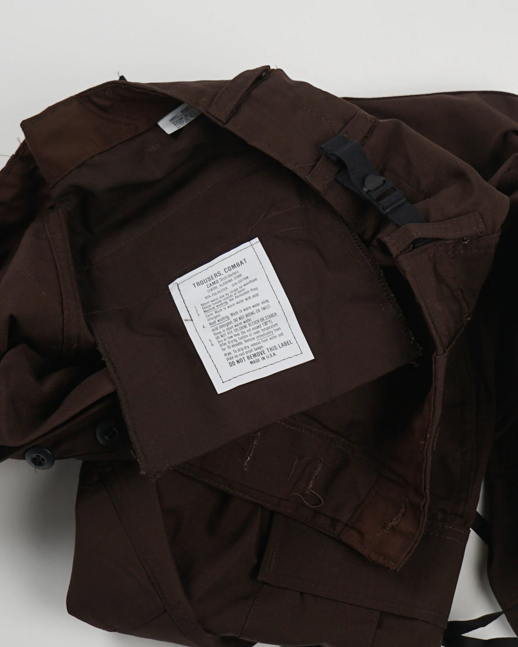 N.O.S US Rip Stop 6 Pockets Pants Brown