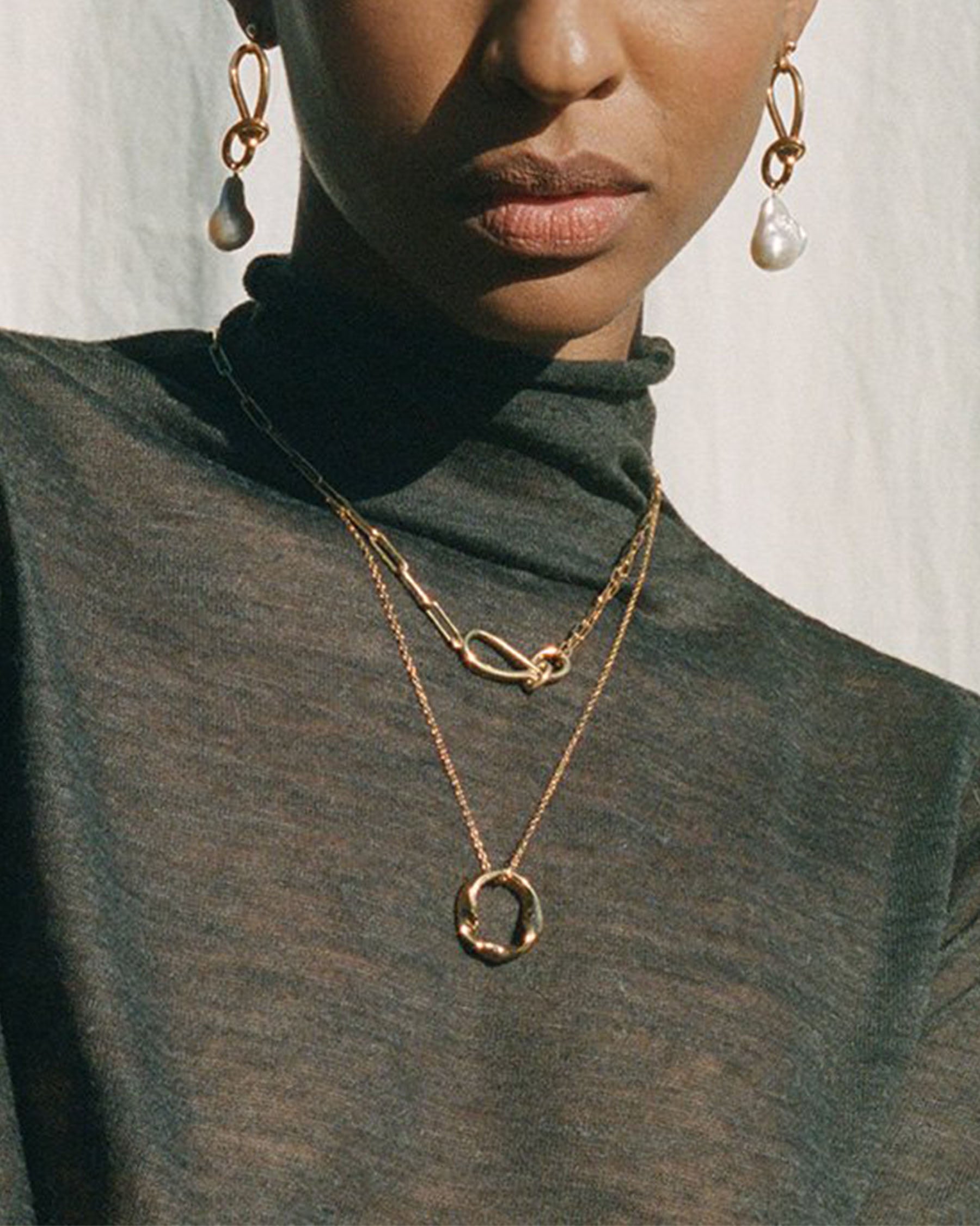 Alexandra Twisted Ring/Necklace