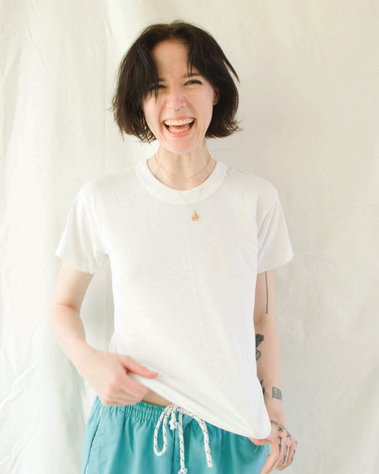 N.O.S Soft Tee - White