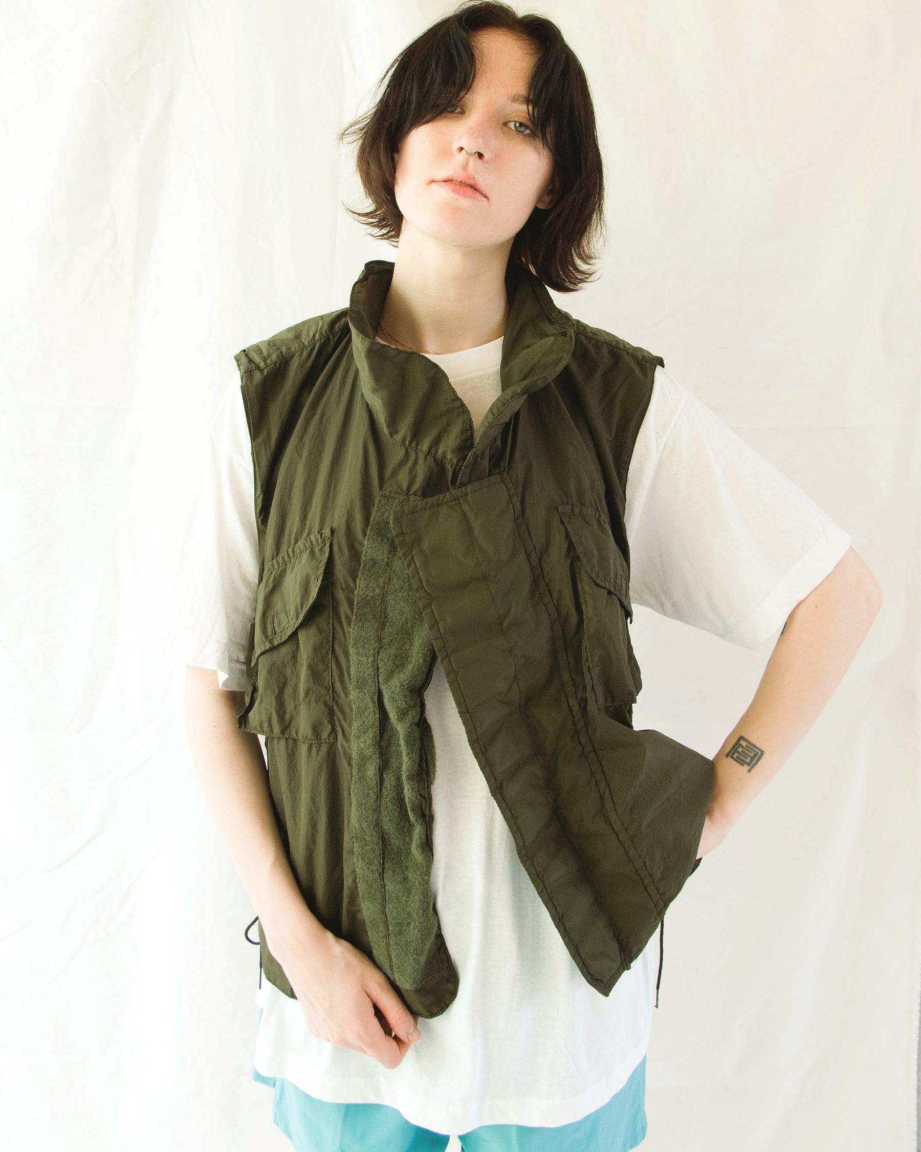 Lace-up Vest