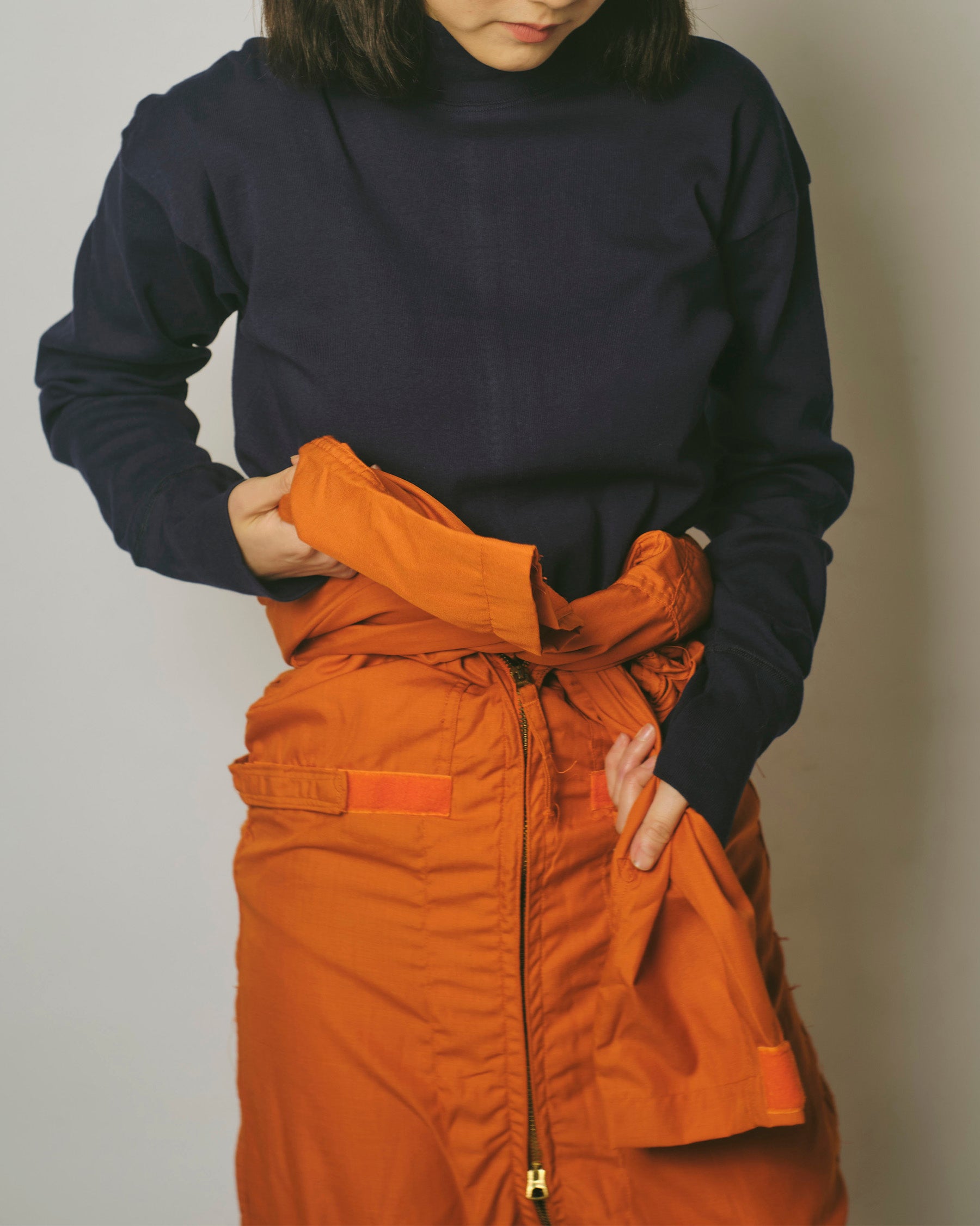 NOS Mock Neck L/S Tee