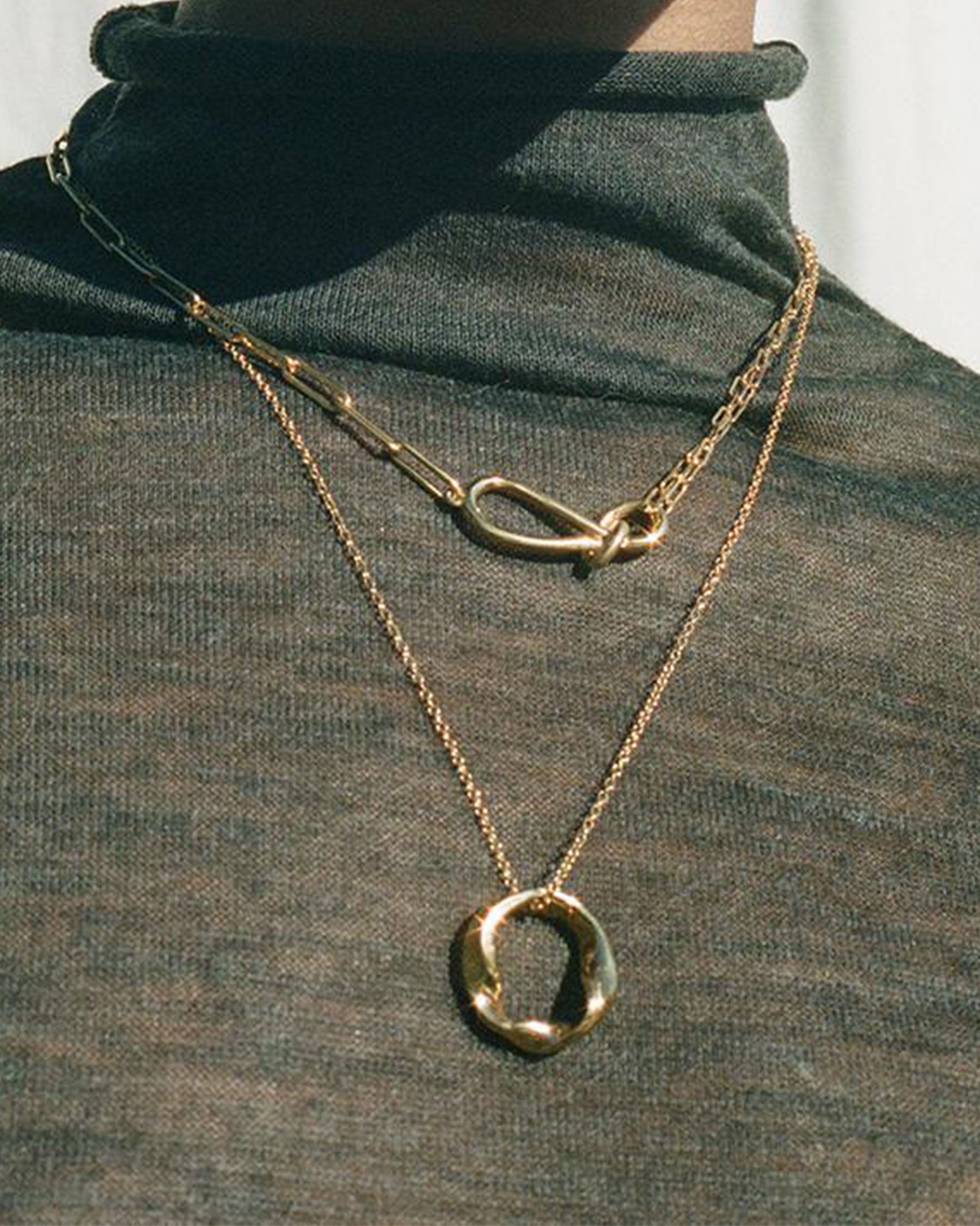 Alexandra Twisted Ring/Necklace