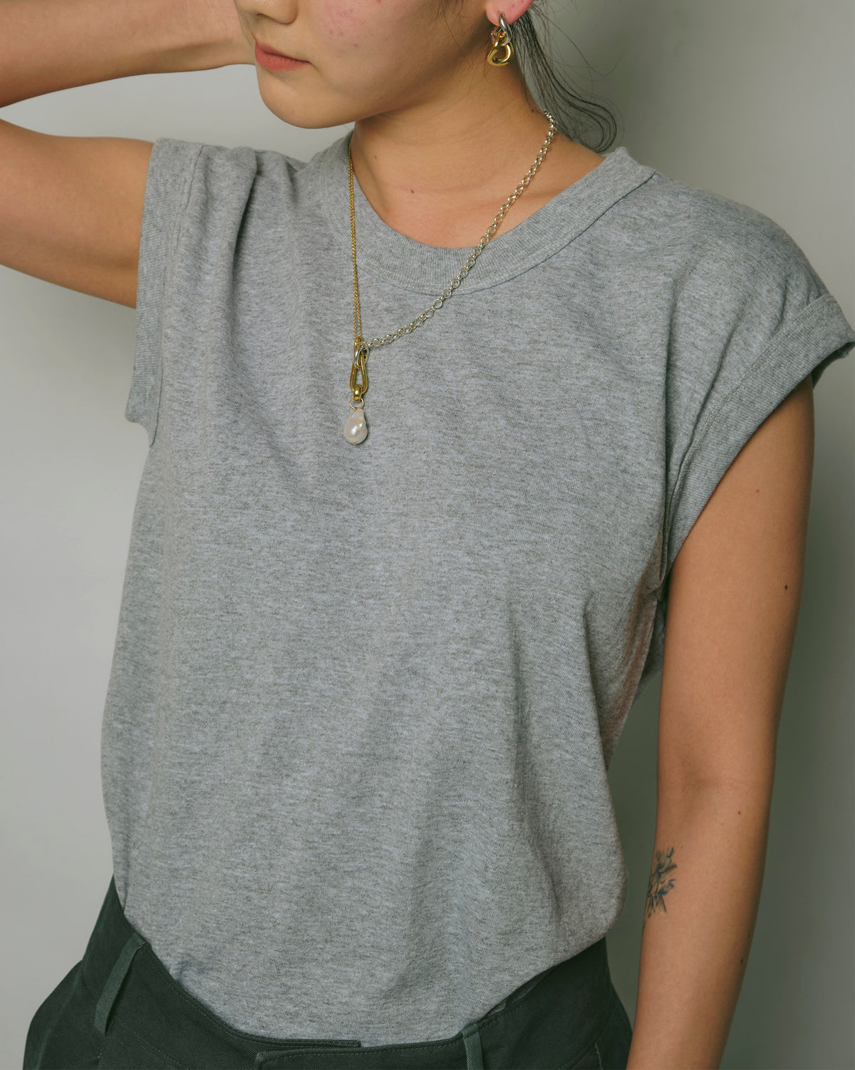 NOS Seamless Cotton x Poly Tank