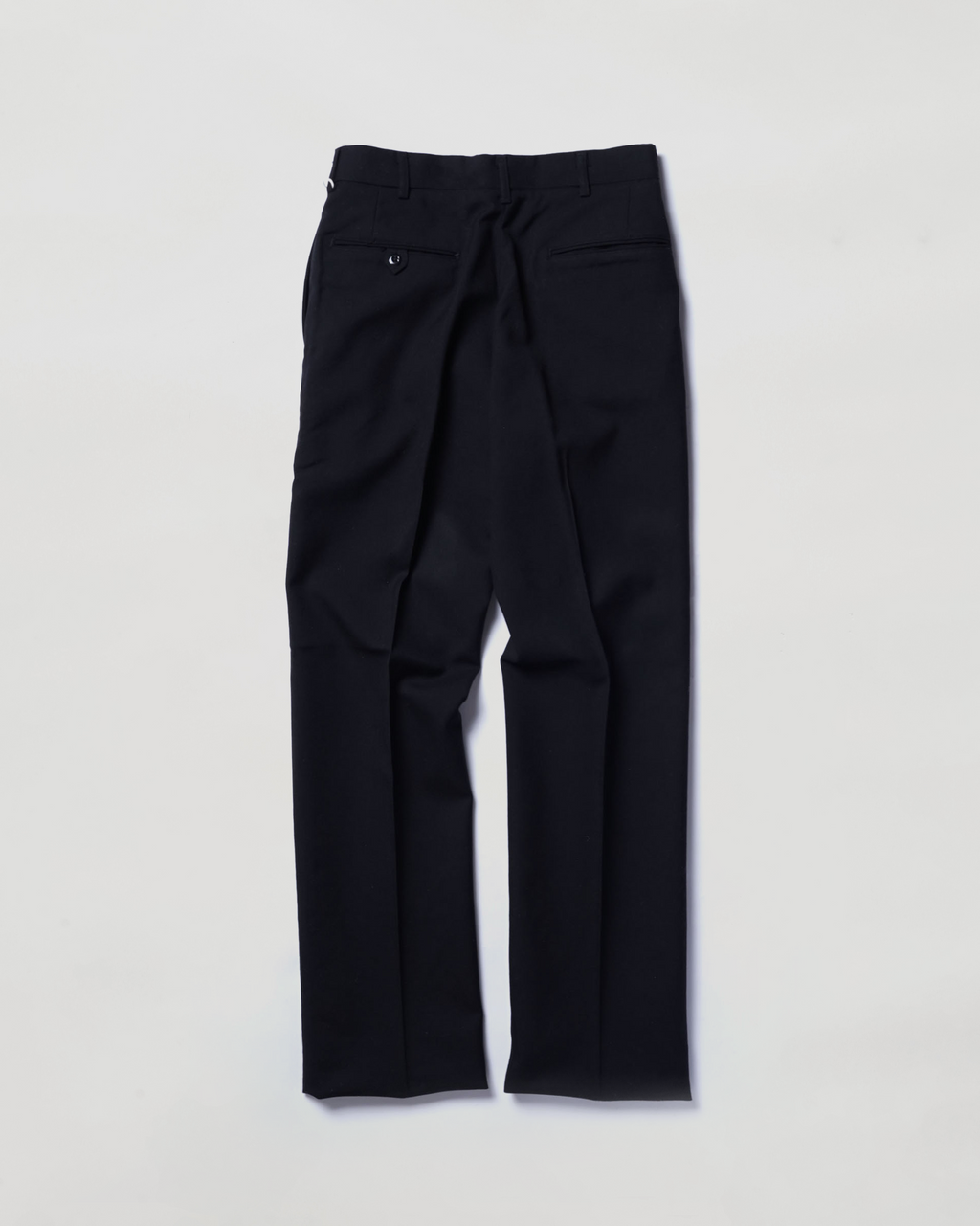 High Waisted Straight Trousers