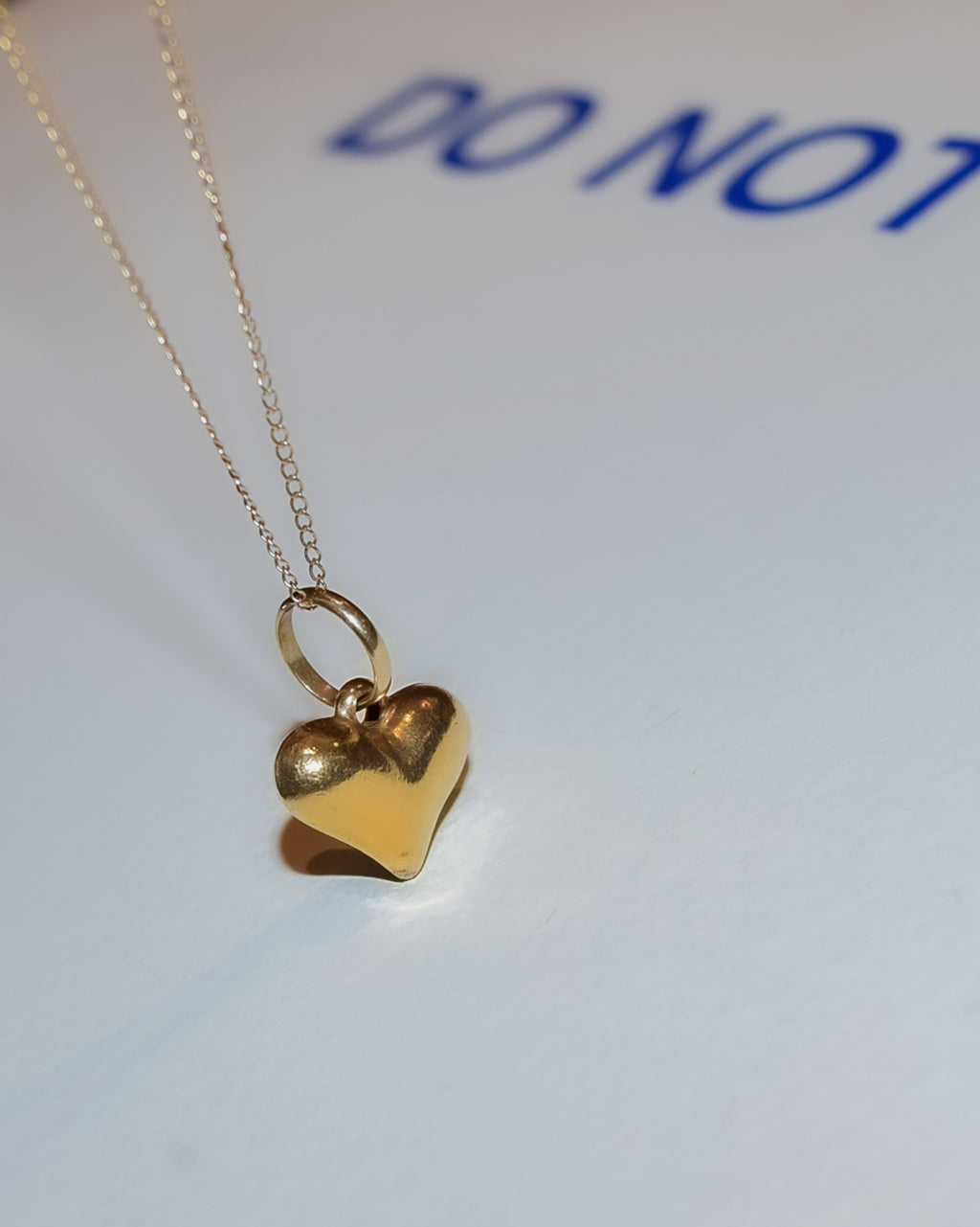 14k Gold Charm "Heart"