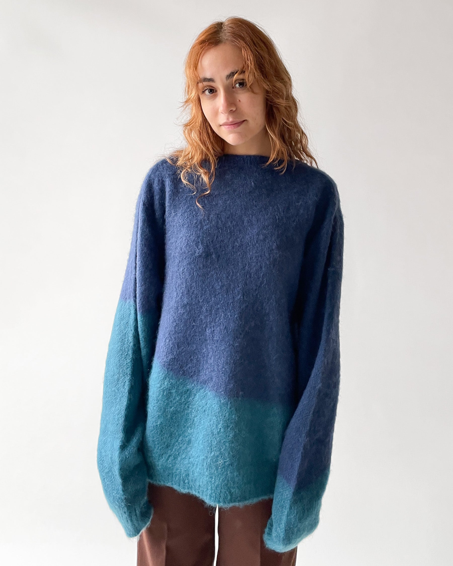 studiolab404.com] Art Inspired Mohair Sweater Unaltd - 1