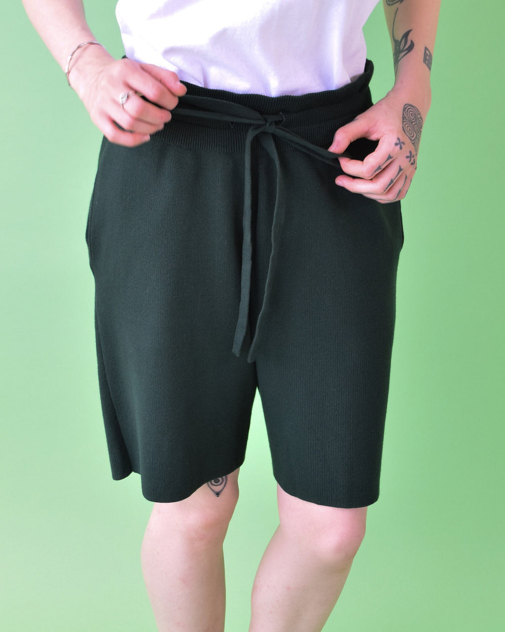 "RYE TENDER" Walker Shorts Moss Green
