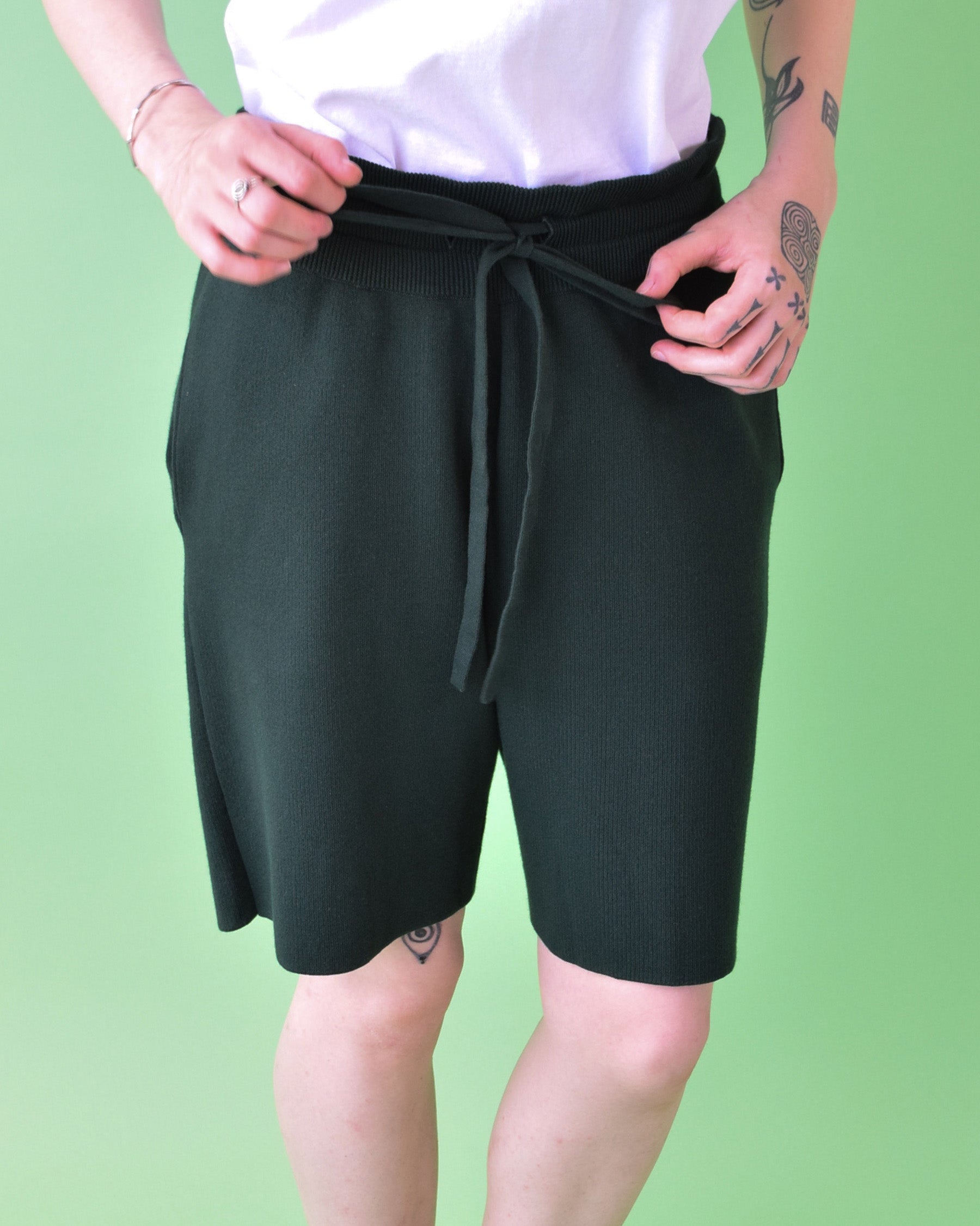"RYE TENDER" Walker Shorts Moss Green