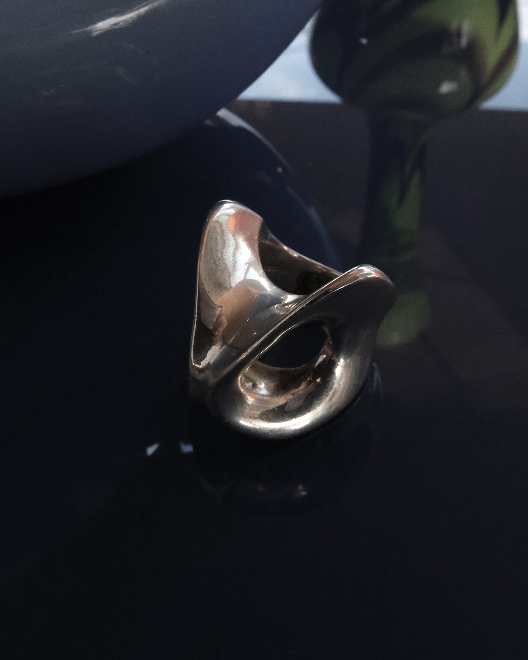 Silver Modern Ring