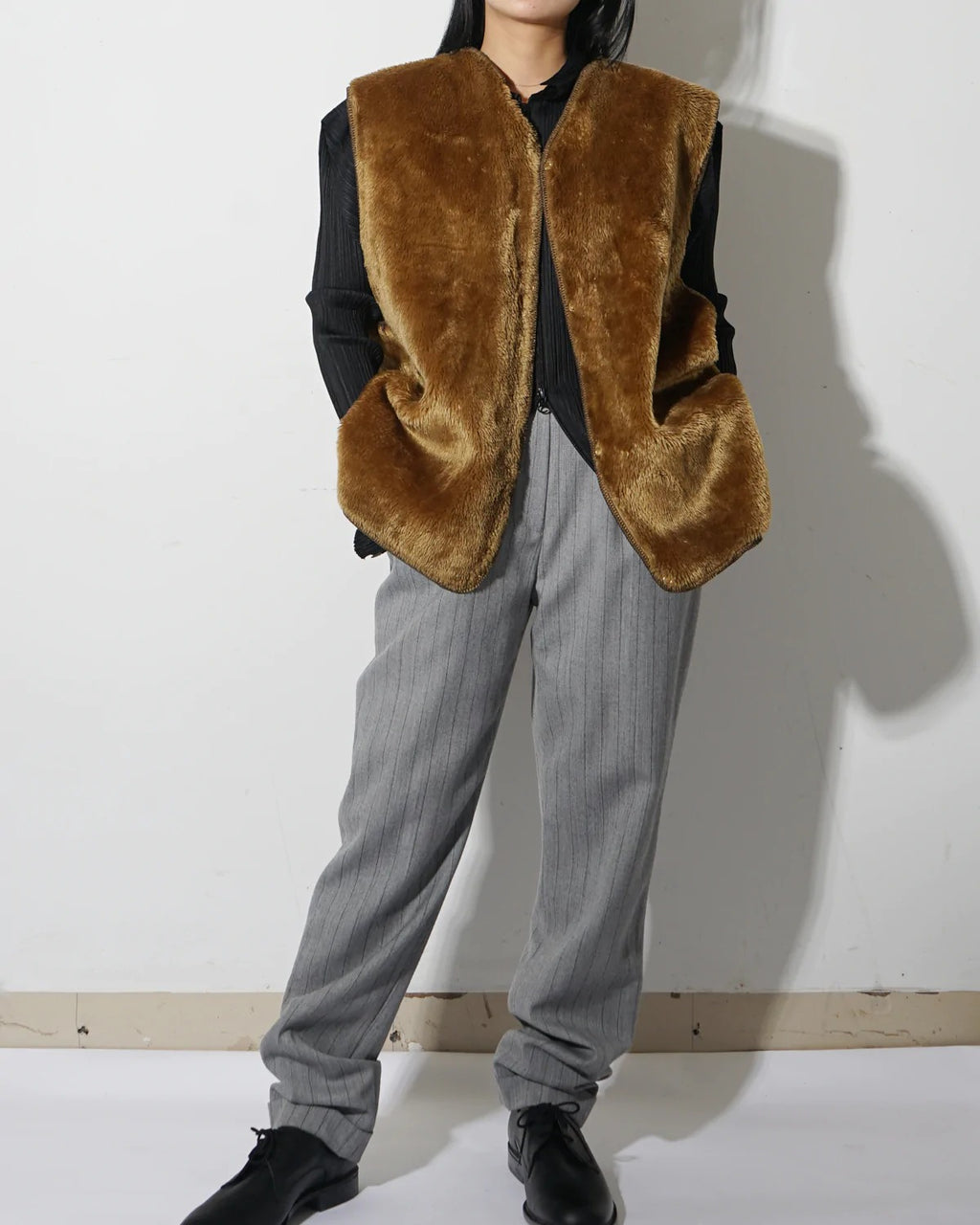 Barbour Faux Fur Vest Made in UK