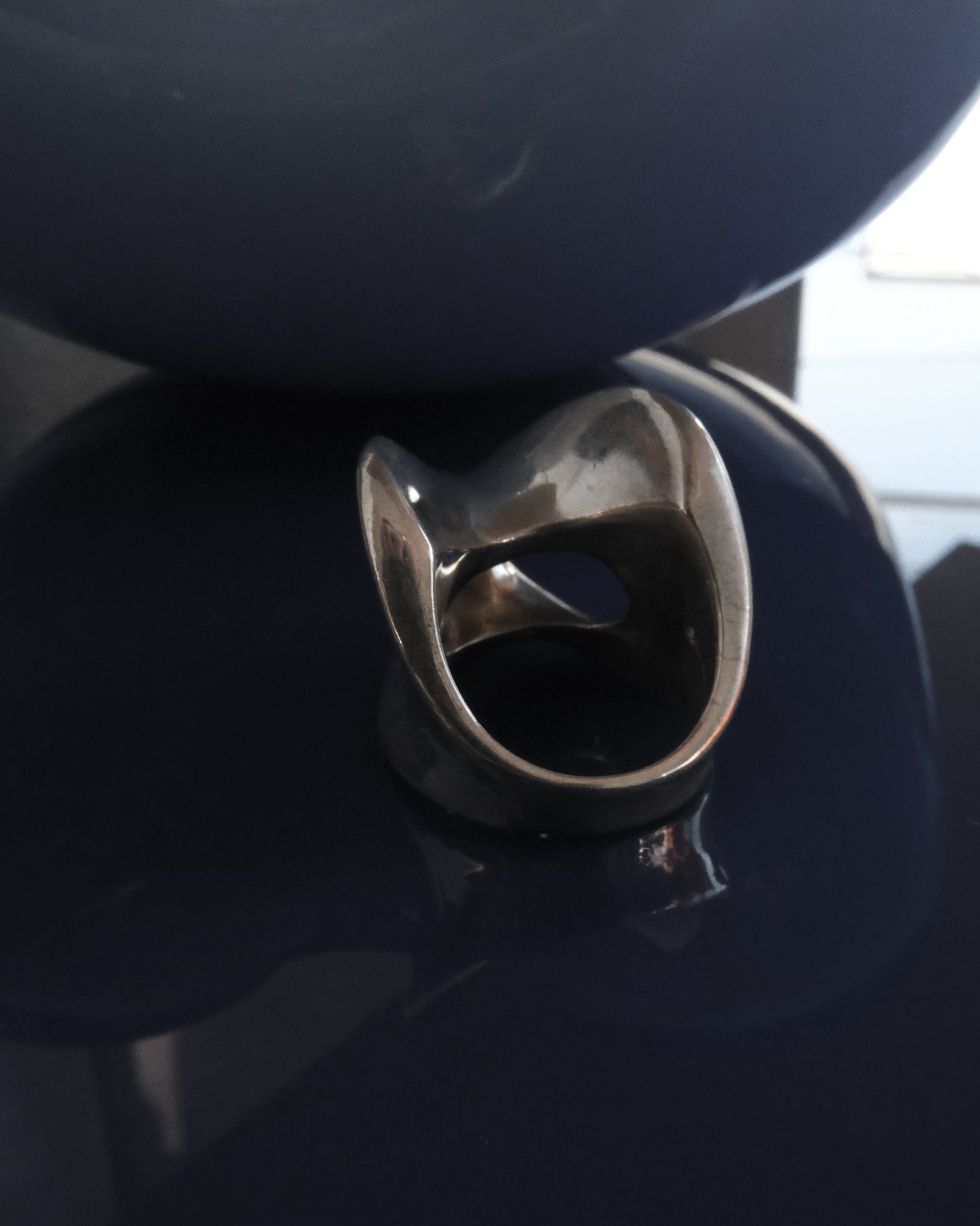 Silver Modern Ring