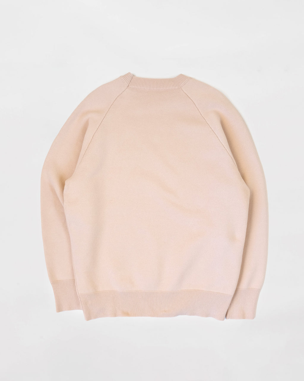 404 Paled Color Crew Neck Sweater by RYE TENDER - Beige