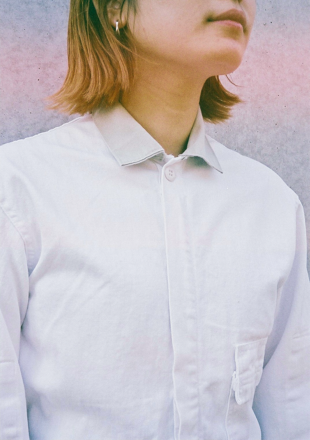 100% Cotton White Jump Suit