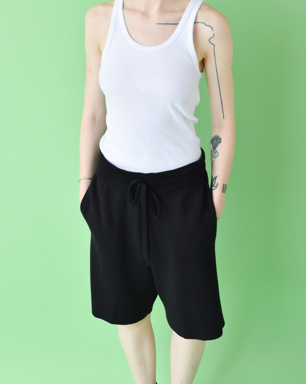 "RYE TENDER" Walker Shorts Black
