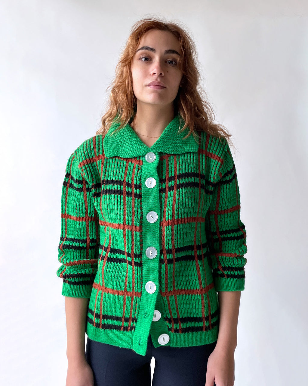 NOS 60's Cardigan Knit