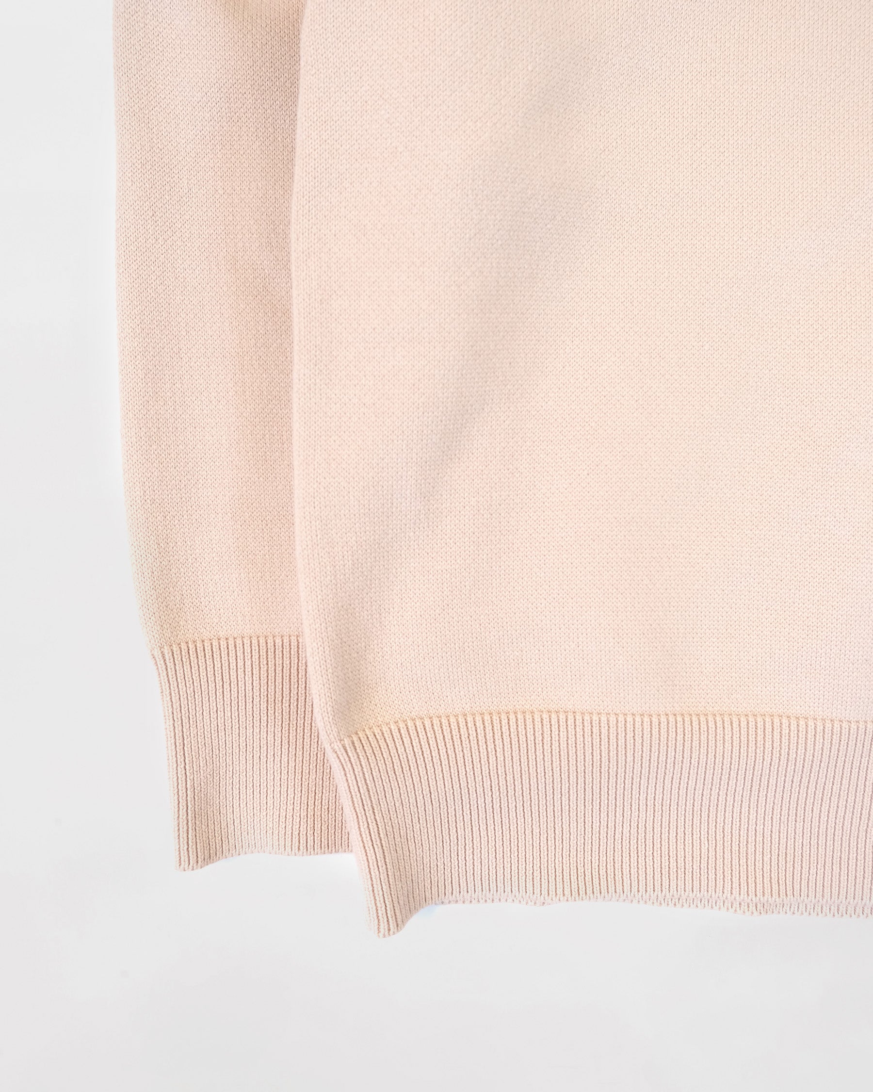 404 Paled Color Crew Neck Sweater by RYE TENDER - Beige