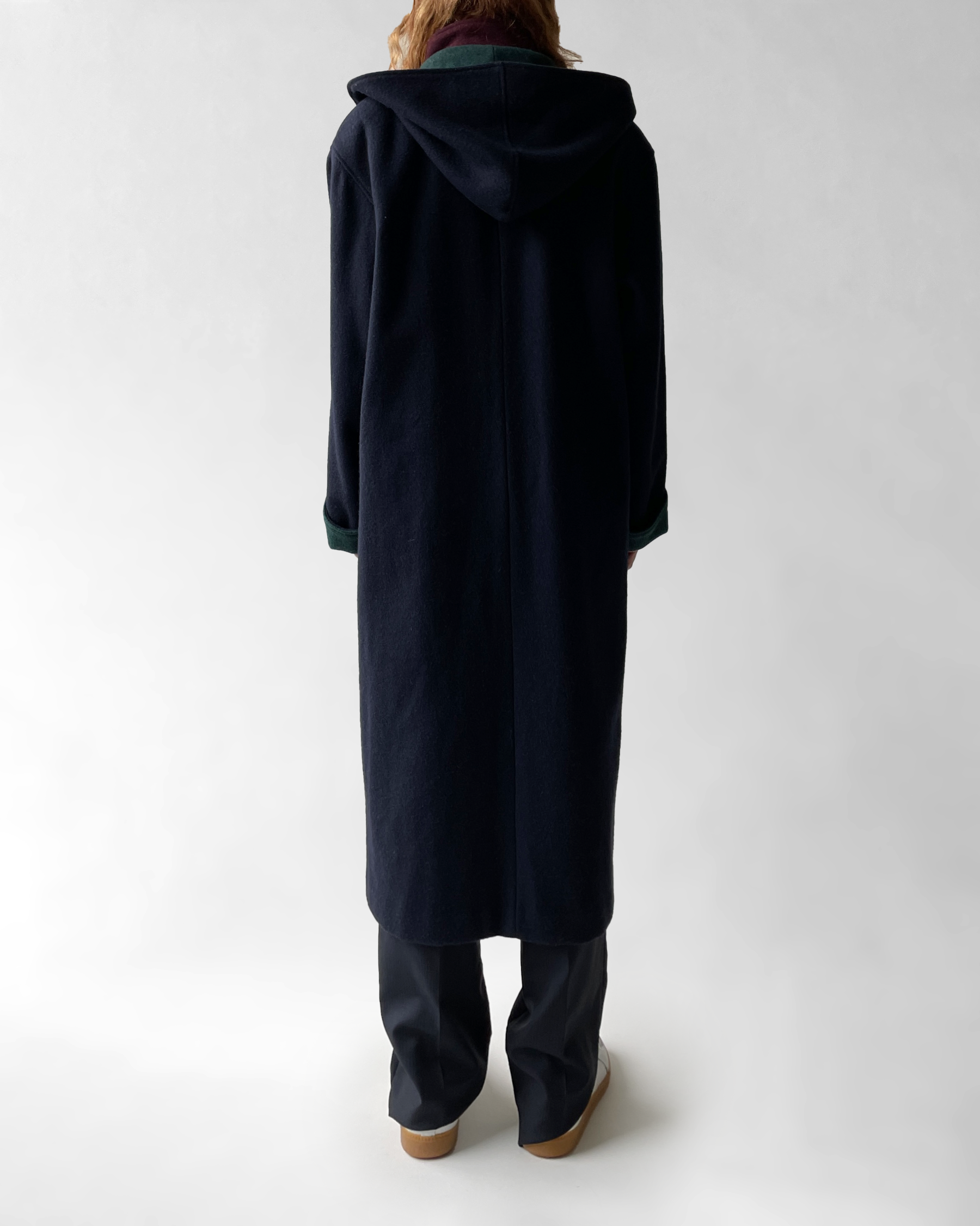 Layered Wool Coat