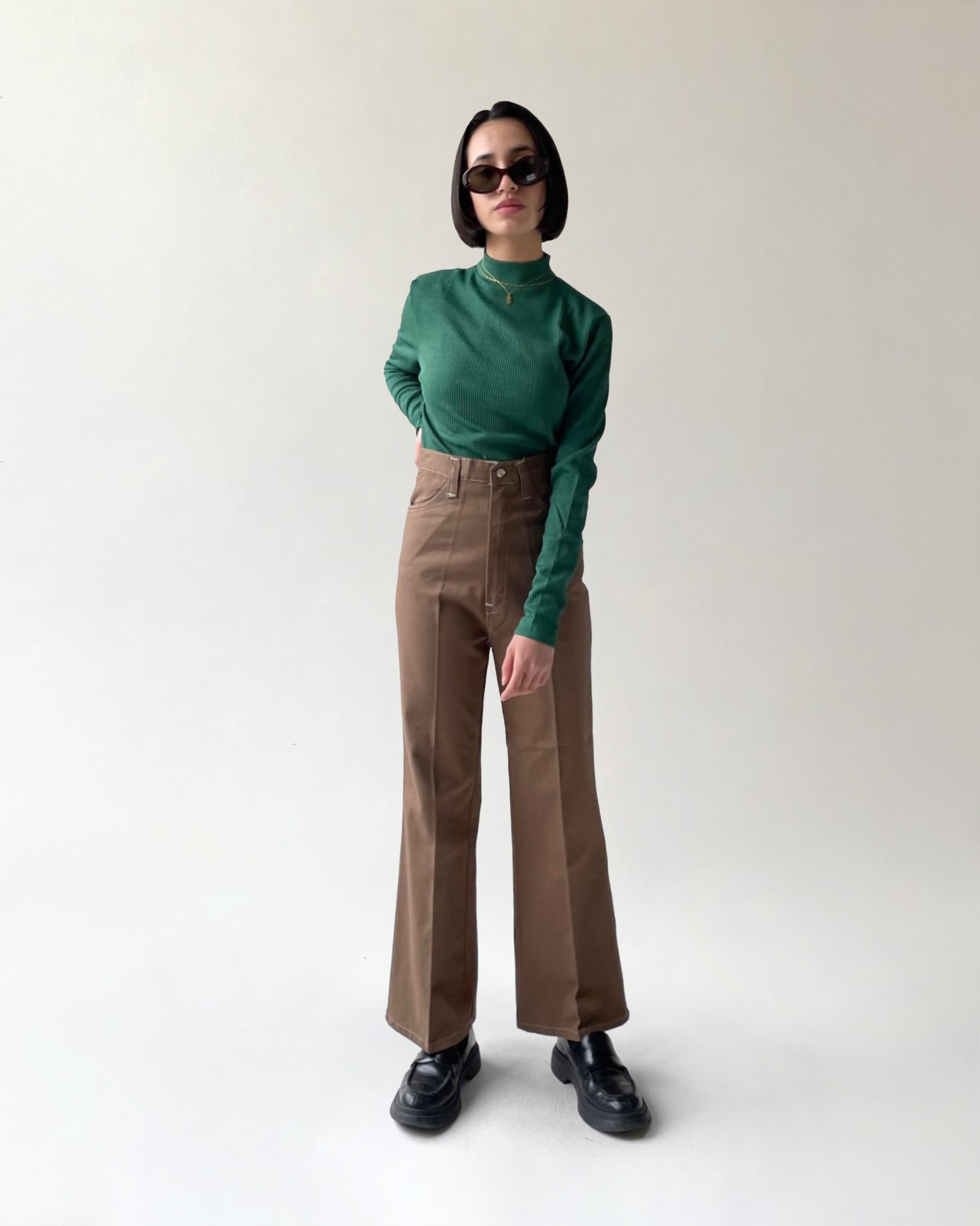70's Stitch Cotton Pants