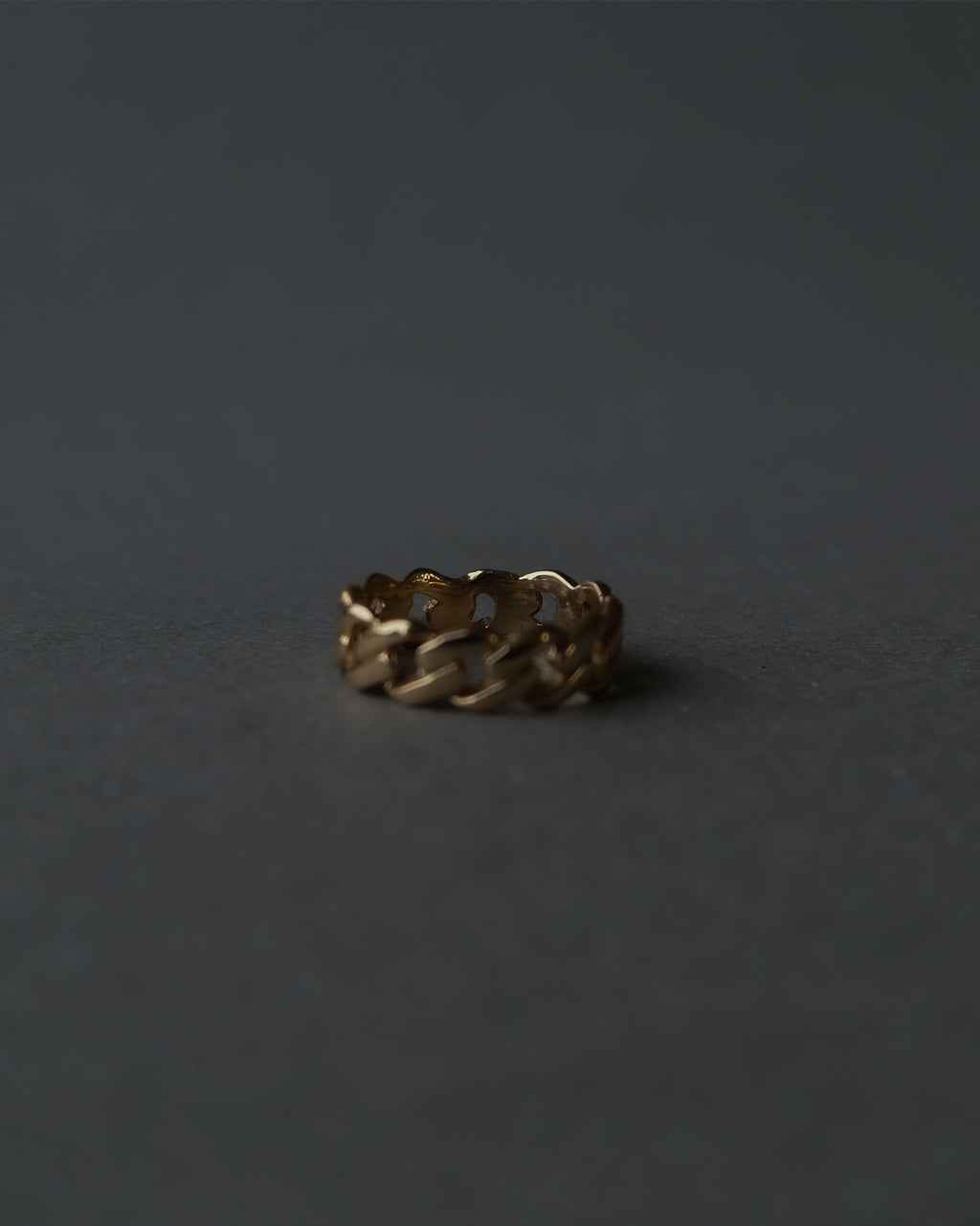 14K Chain Ring