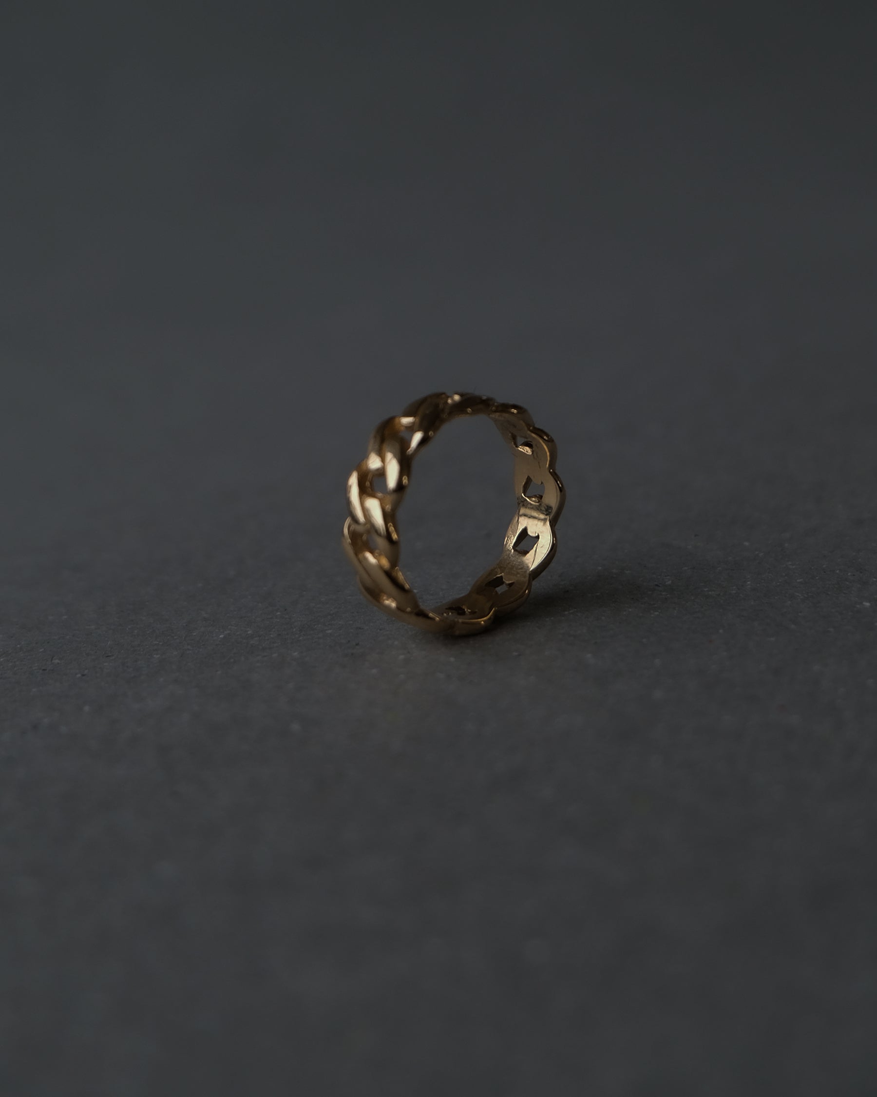 14K Chain Ring