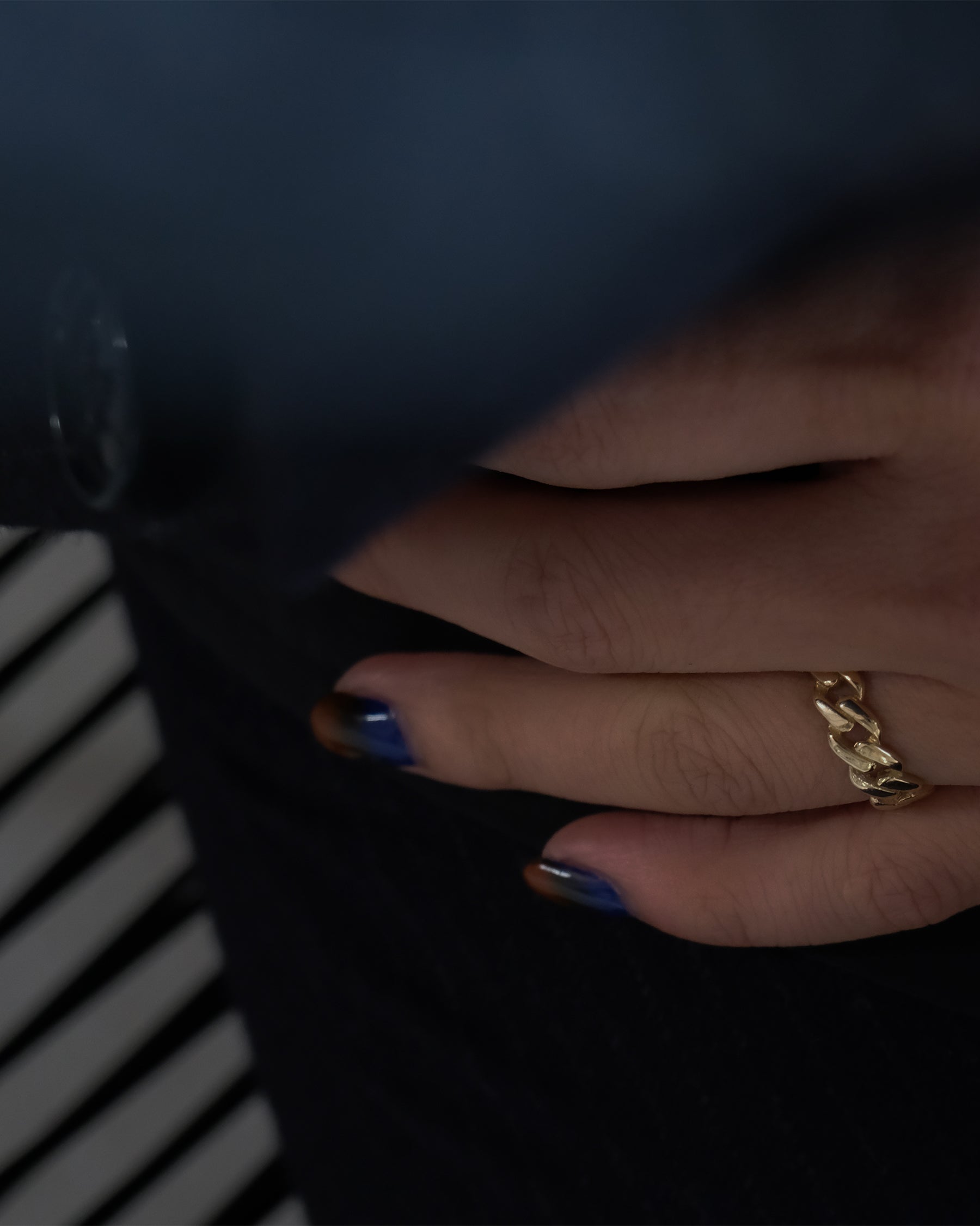 14K Chain Ring