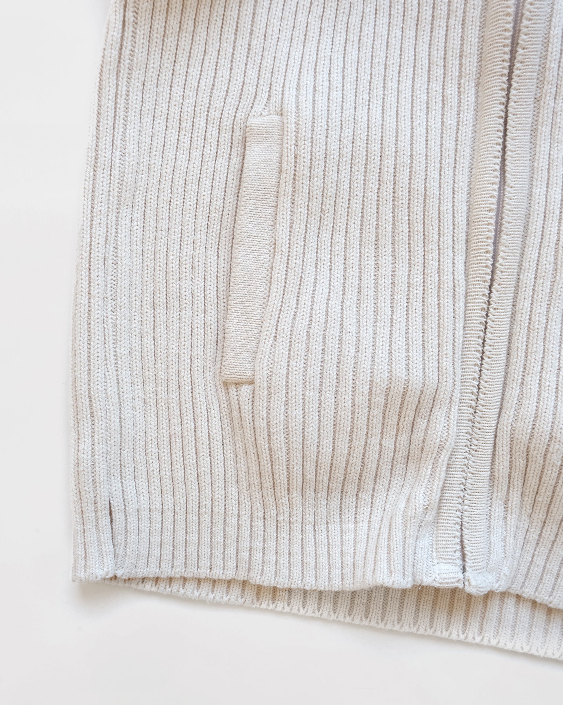 Zip-Up Knit Vest Made in USA
