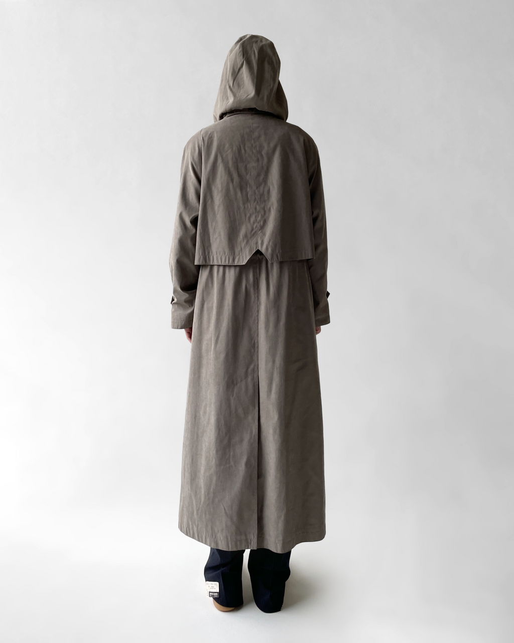 NOS Coating Hoodie Coat w/ Lining