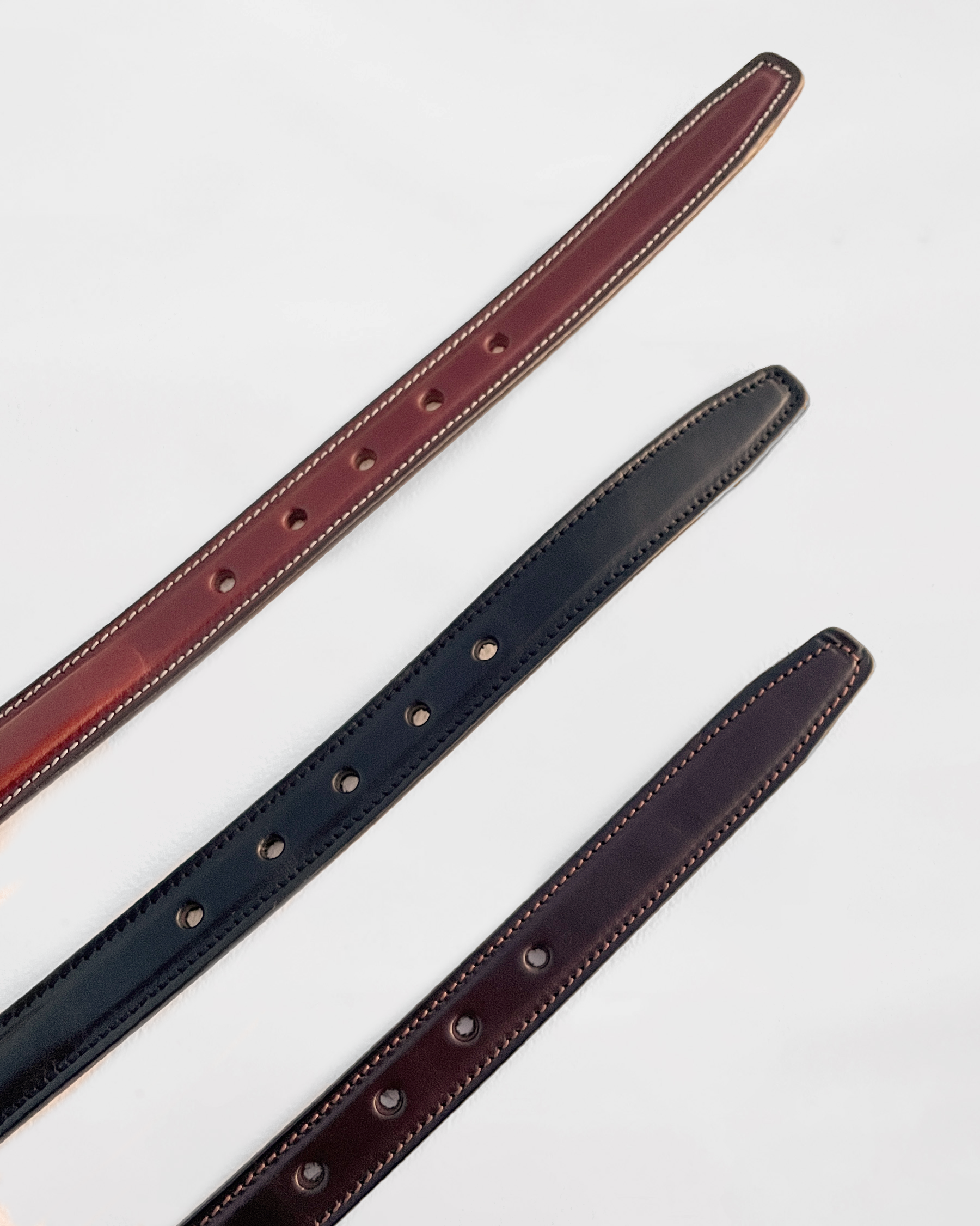 "TORY Leather" Leather Belt - Light Brown
