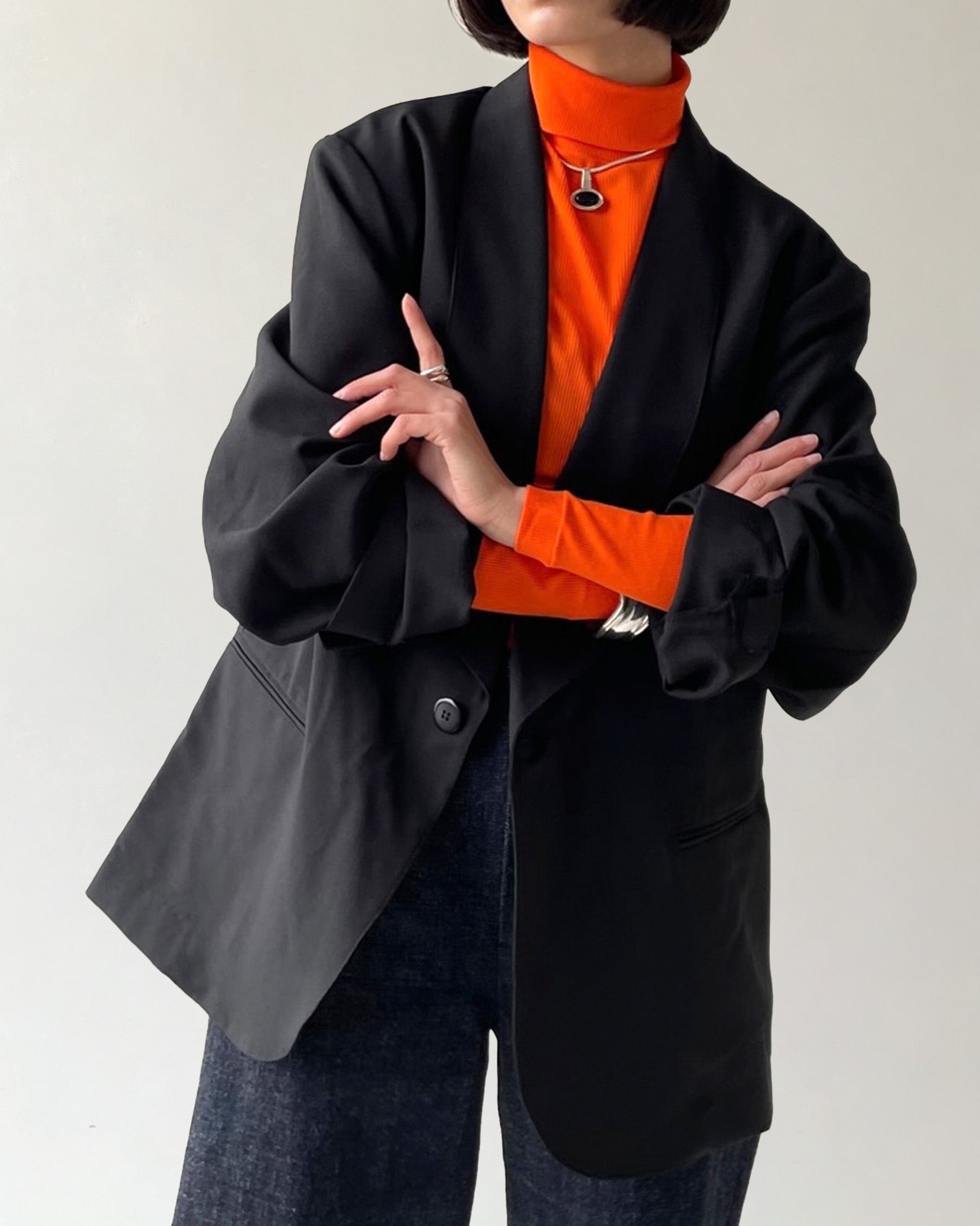 Italian Black Jacket