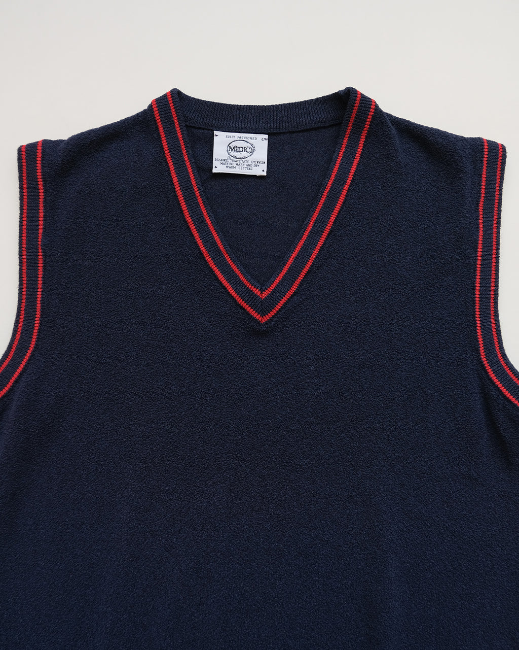 NOS V-Neck Knit Vest