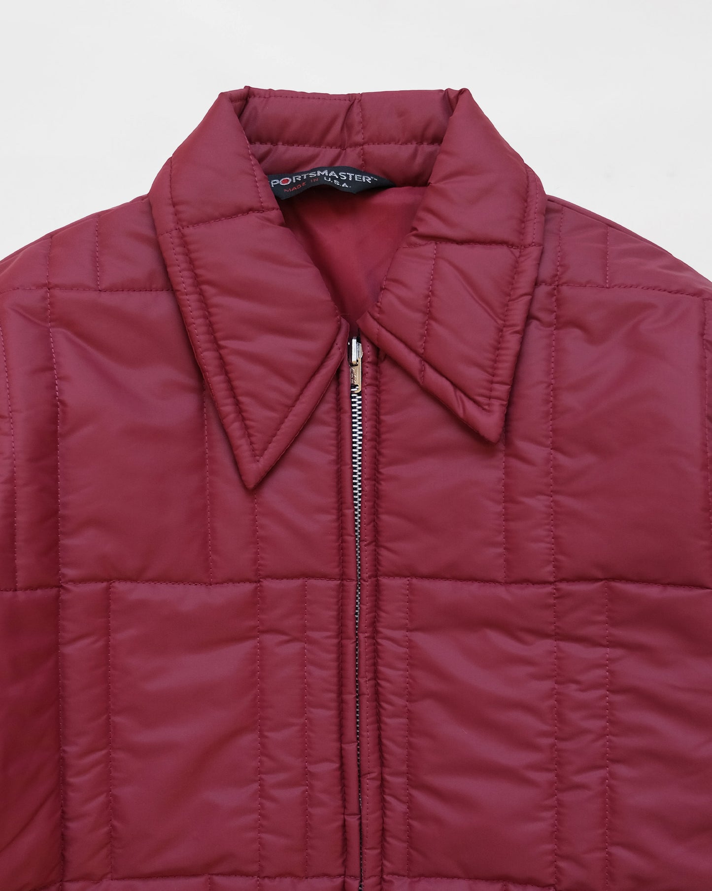 Nylon Quilting Jacket - Red