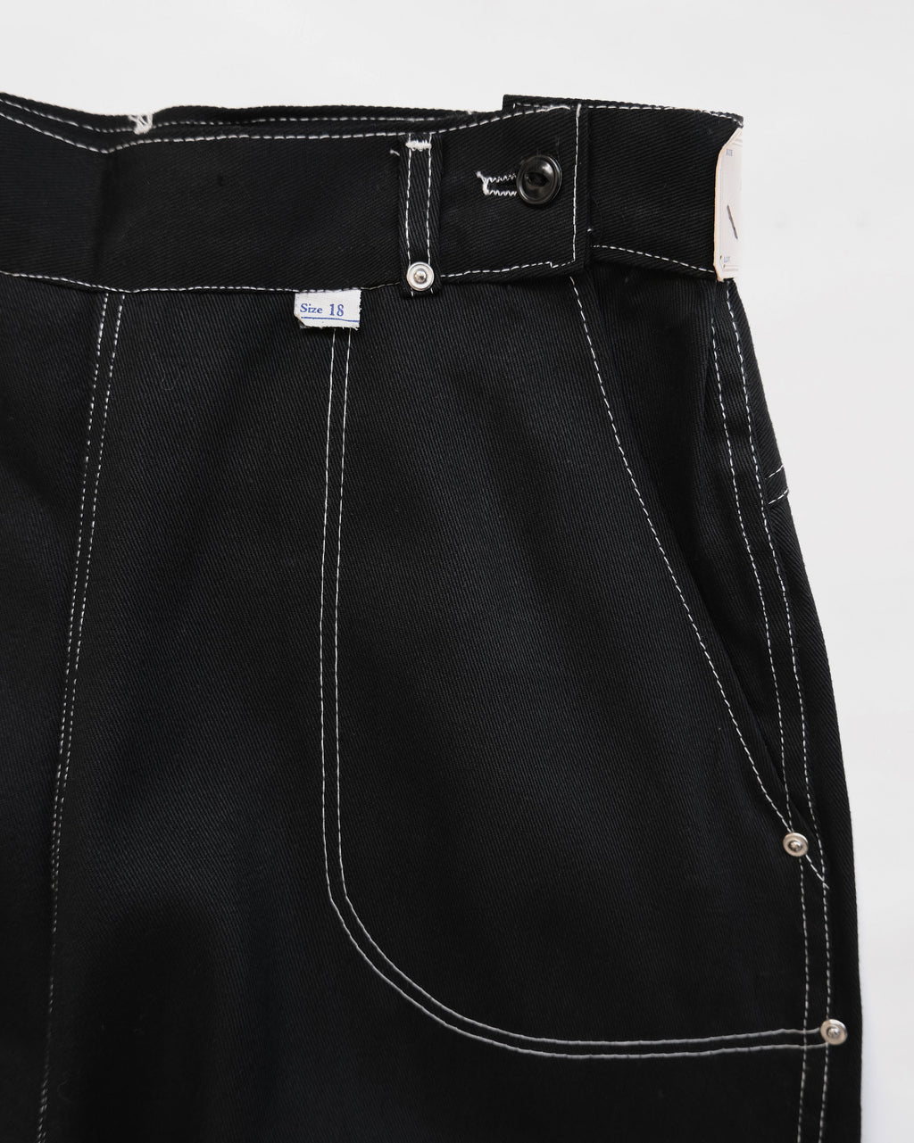 70's stitch Cotton Pants
