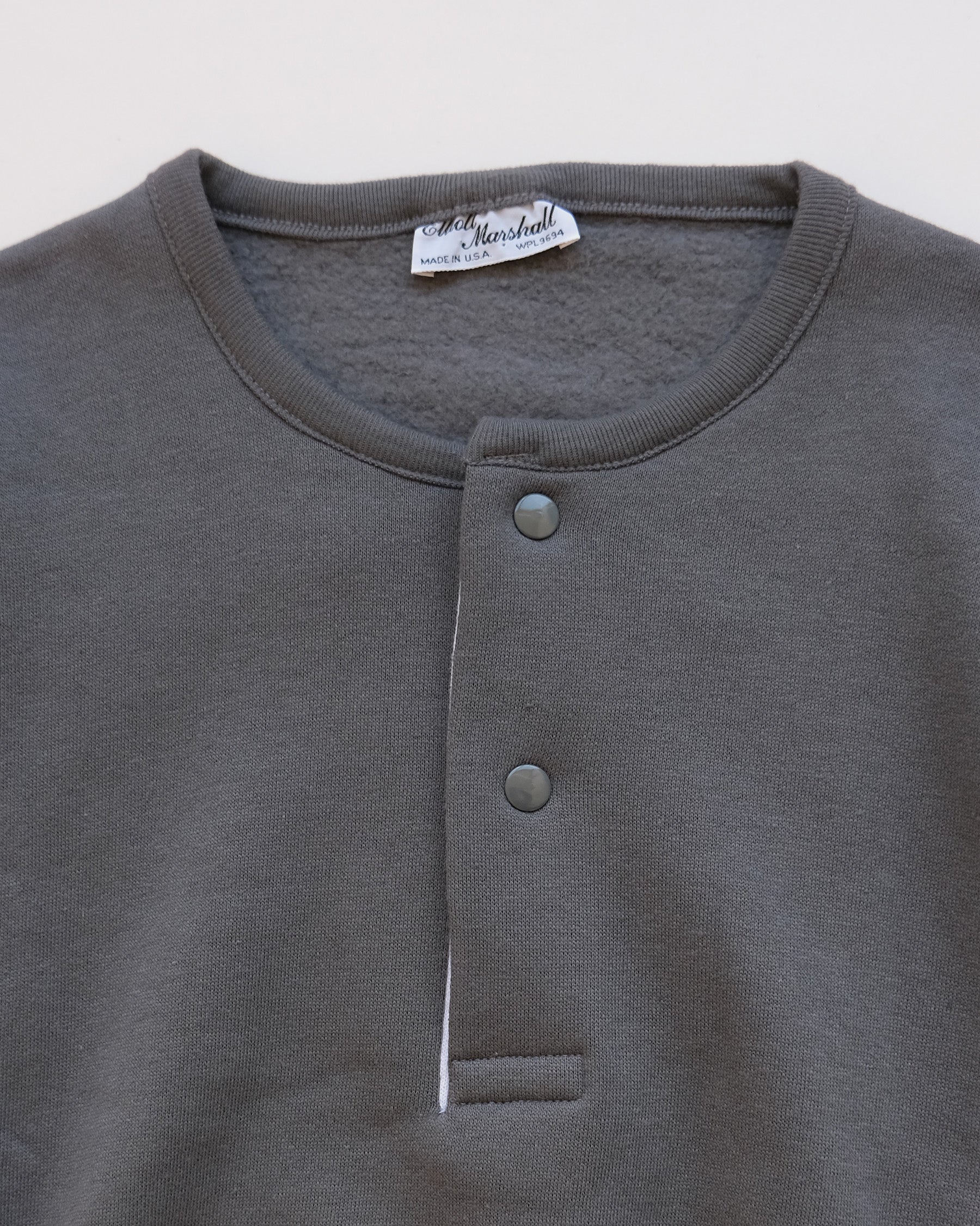 NOS Cotton Snap Button Pullover
