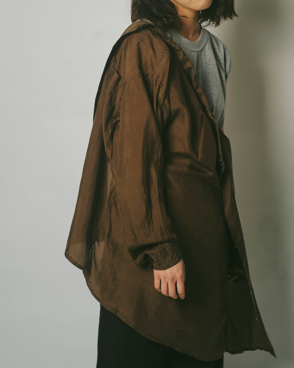 N.O.S  100% Silk Shirts - Brown