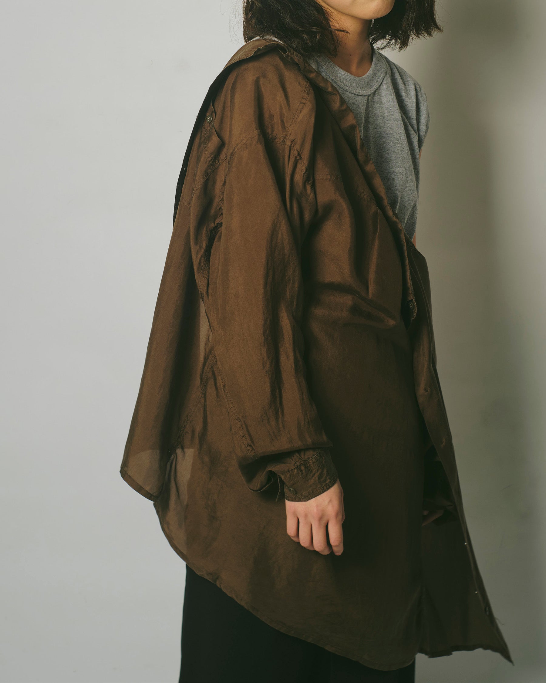 N.O.S  100% Silk Shirts - Brown