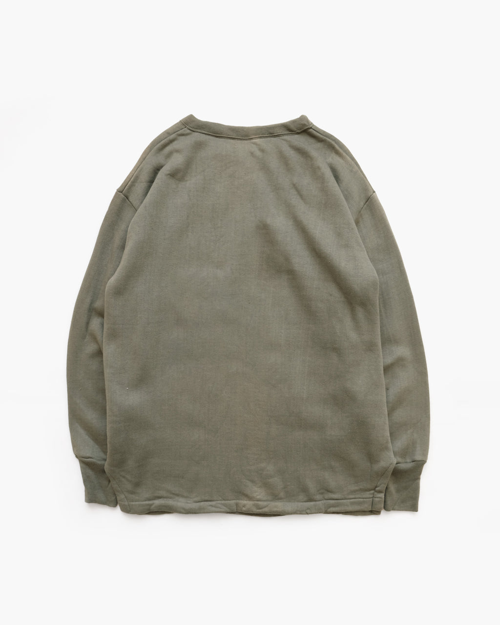 Slit Sweatshirt - Olive