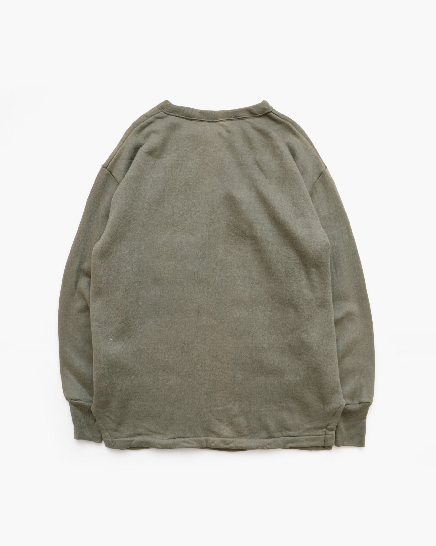 Slit Sweatshirt - Olive