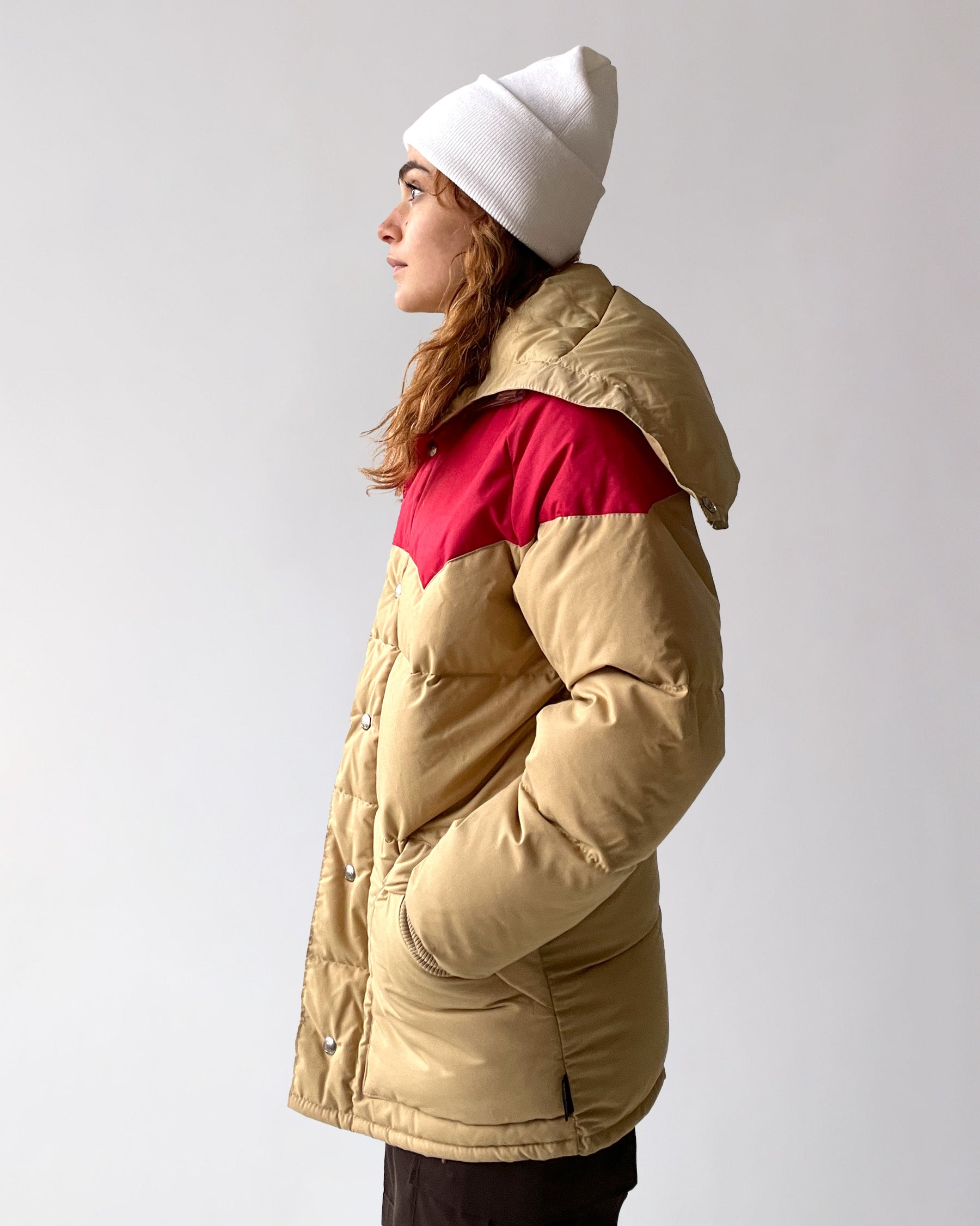 NOS Ski Down Jacket - Beige