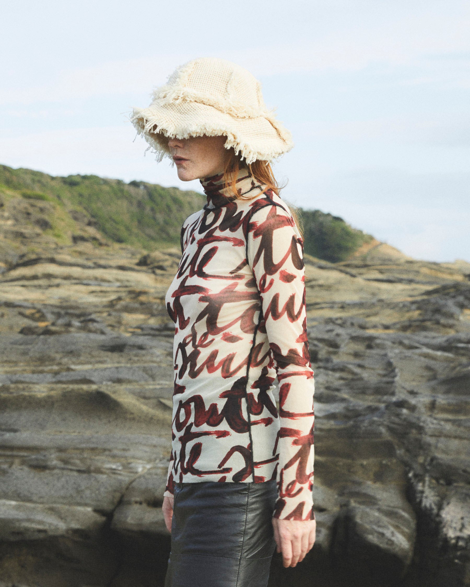 Jean Paul Gaultier Signature Mesh Top