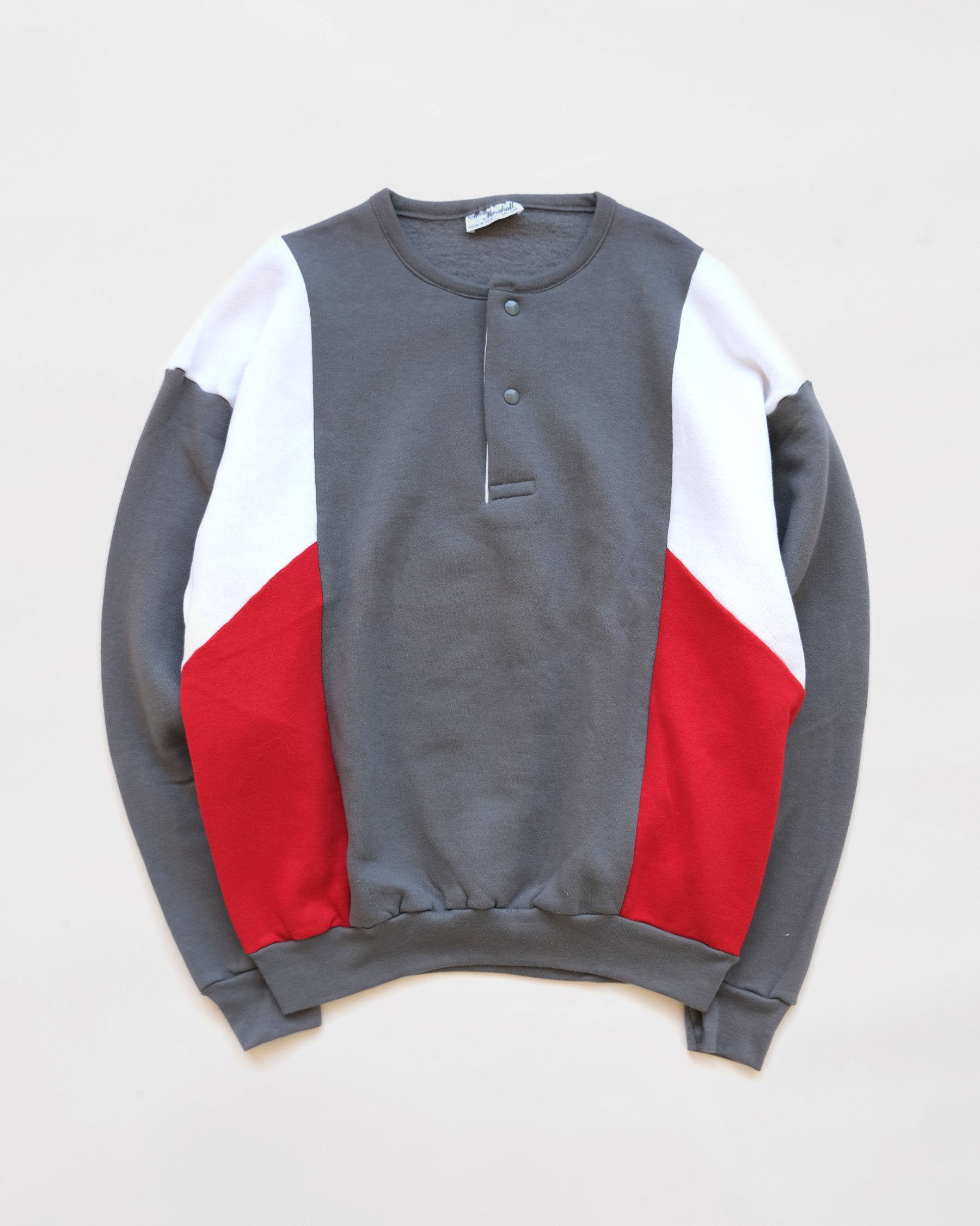 NOS Cotton Snap Button Pullover