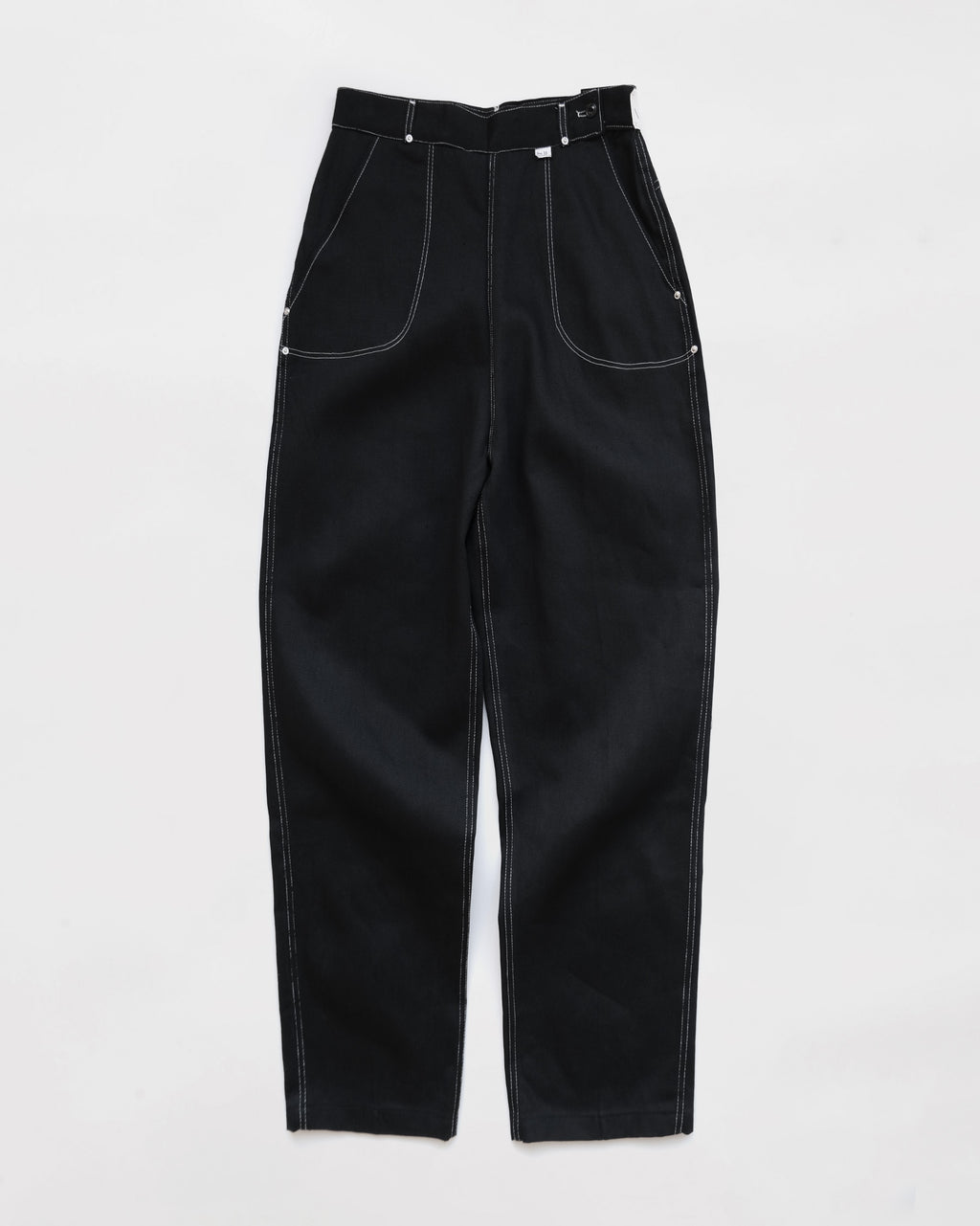 70's stitch Cotton Pants