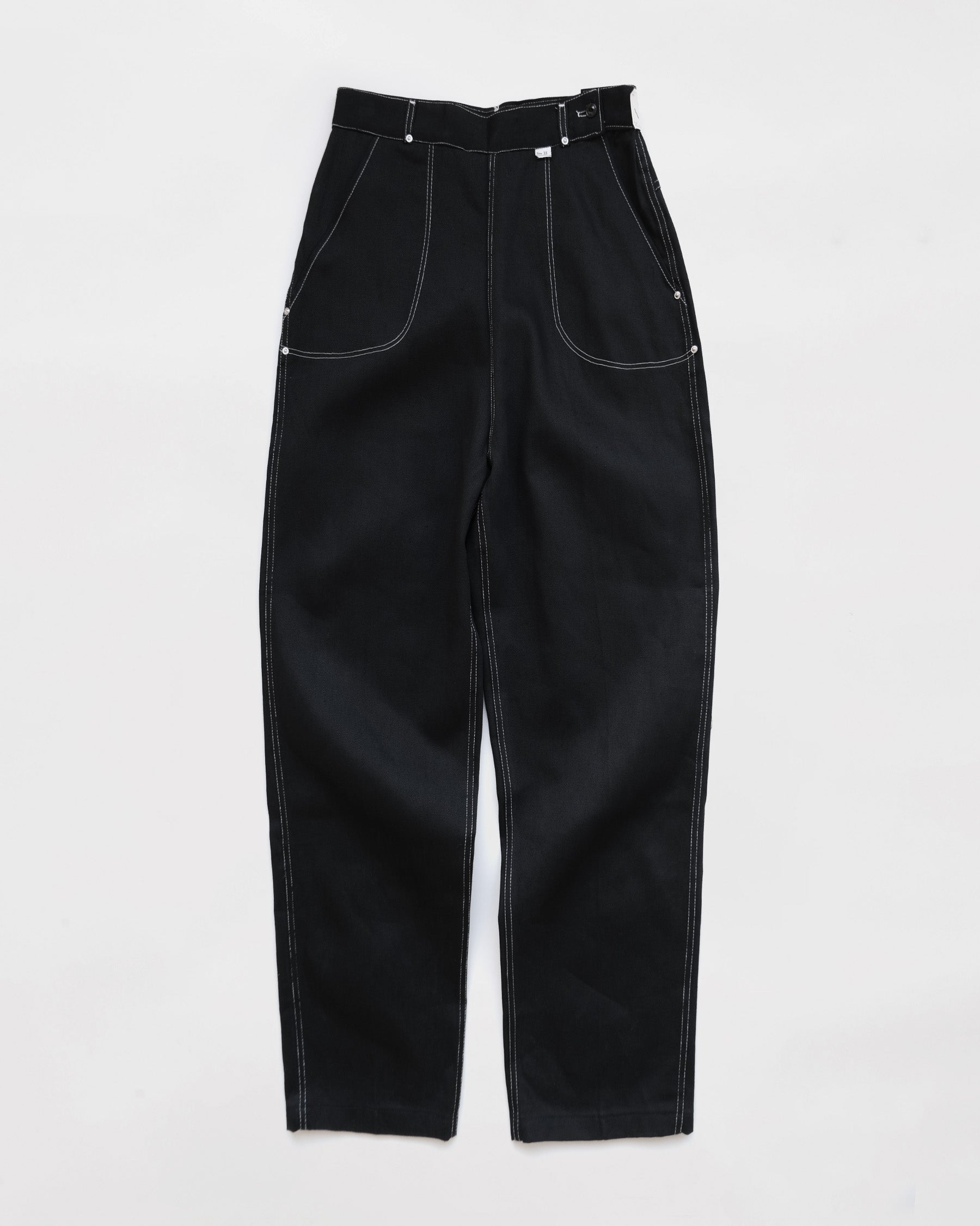 70's stitch Cotton Pants