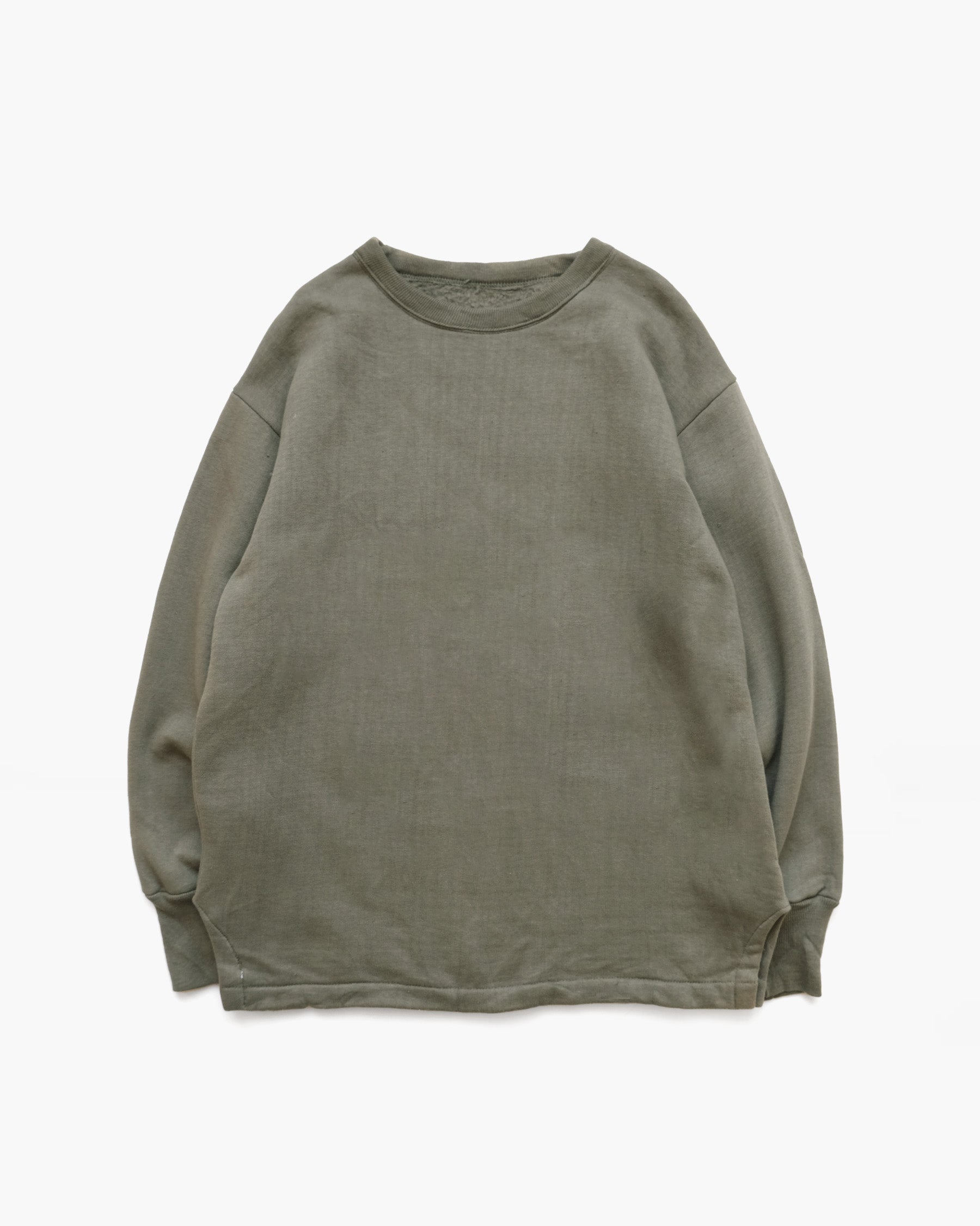 Slit Sweatshirt - Olive