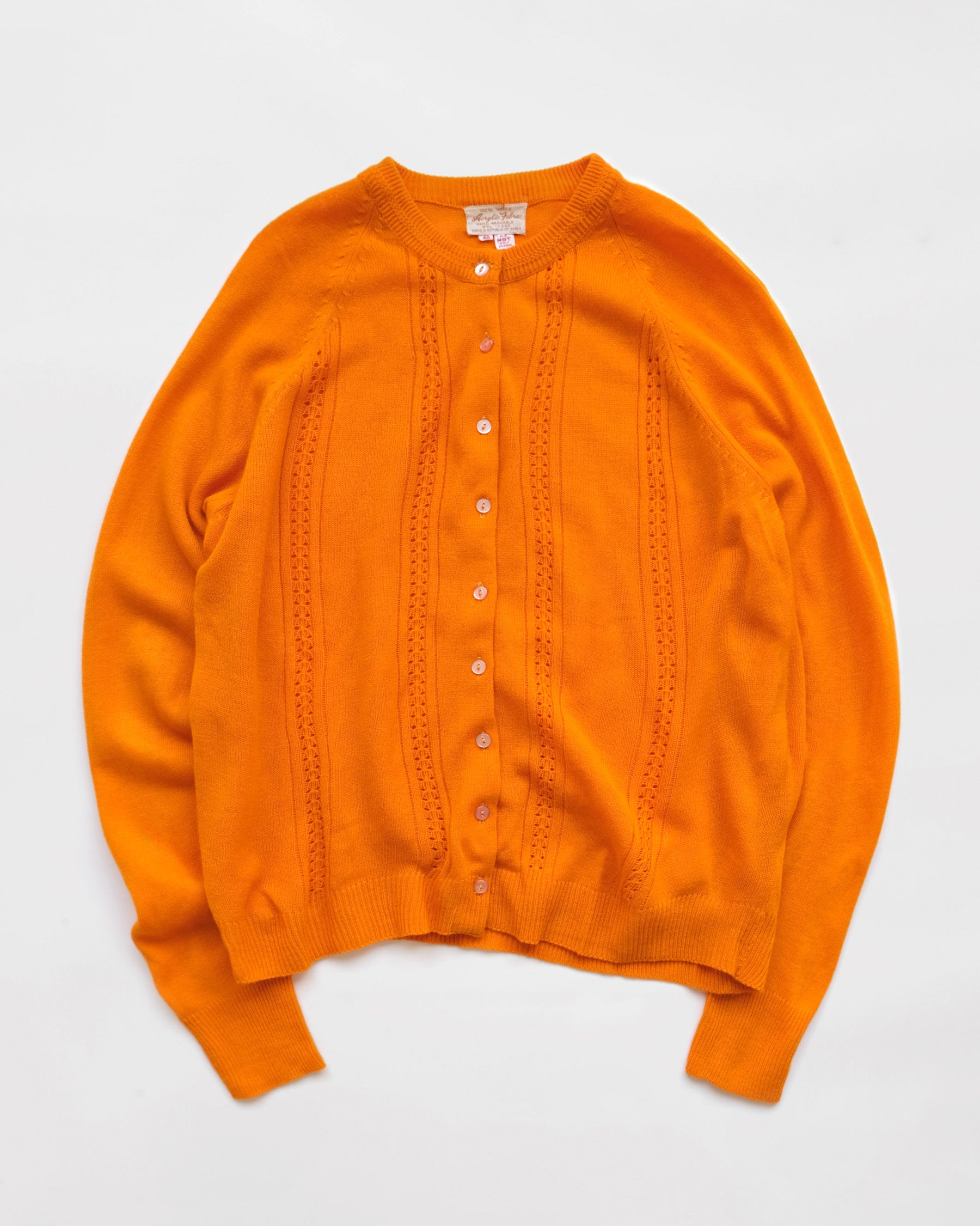 NOS Orange Cardigan