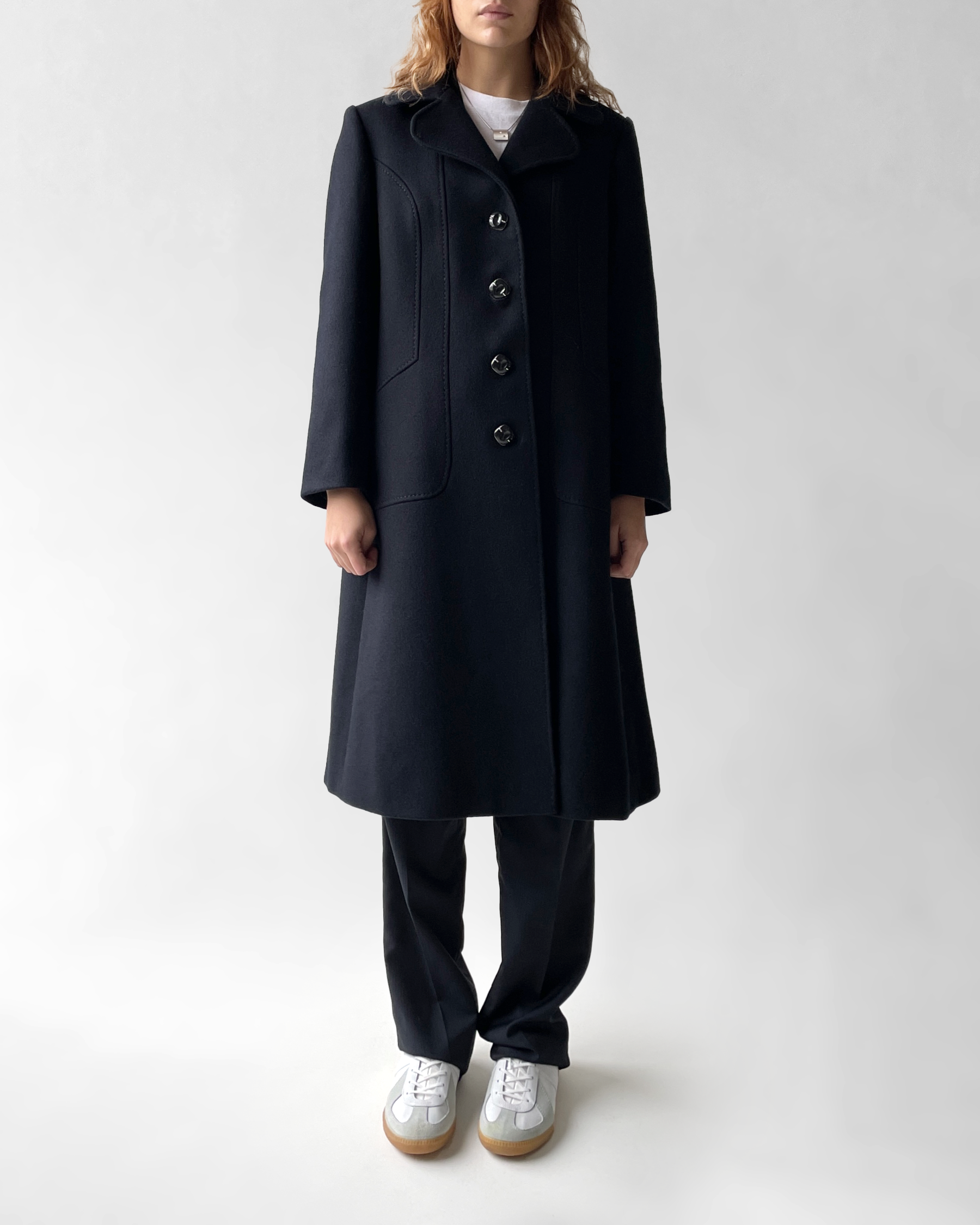NOS Wool Coat Made In France
