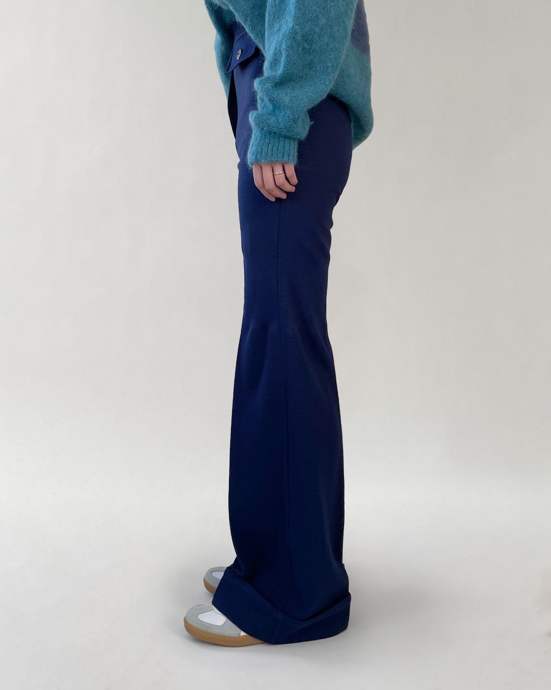 NOS 70's Poly Flare Pants