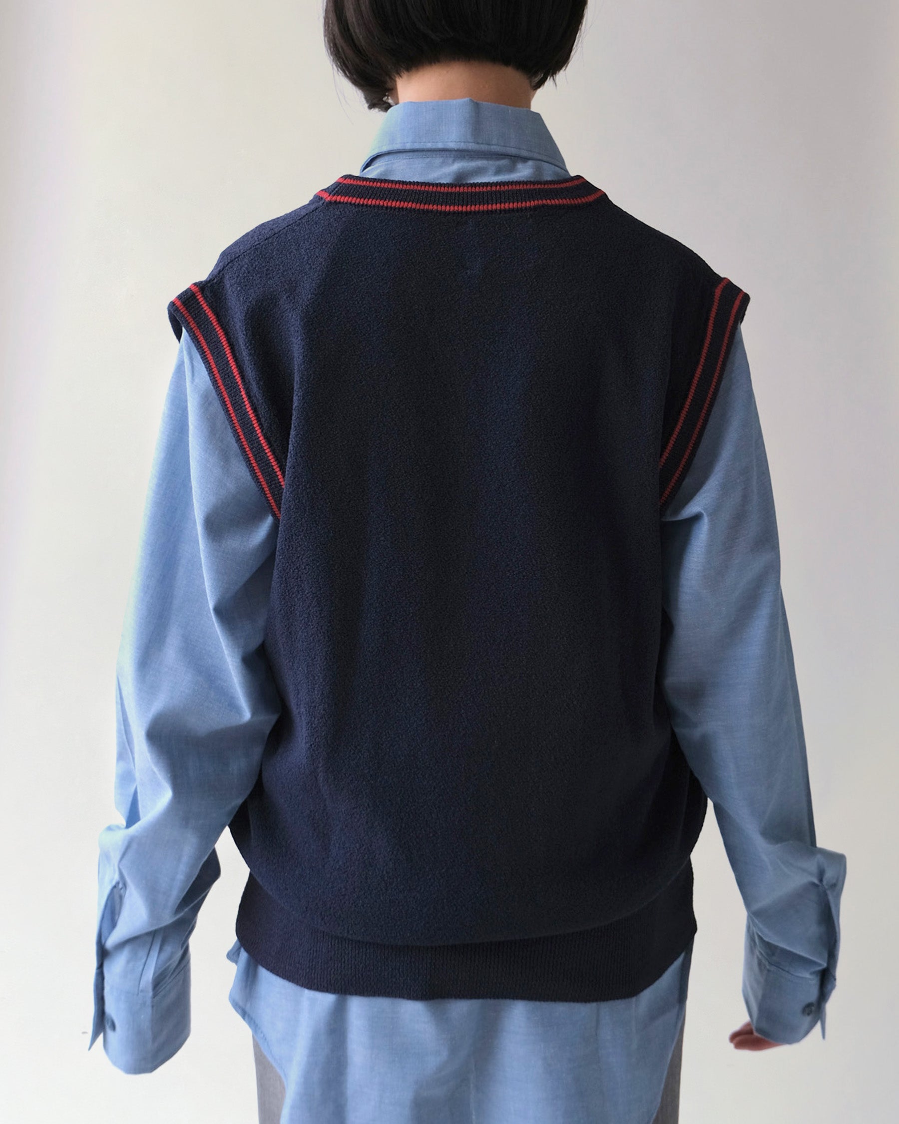 NOS V-Neck Knit Vest