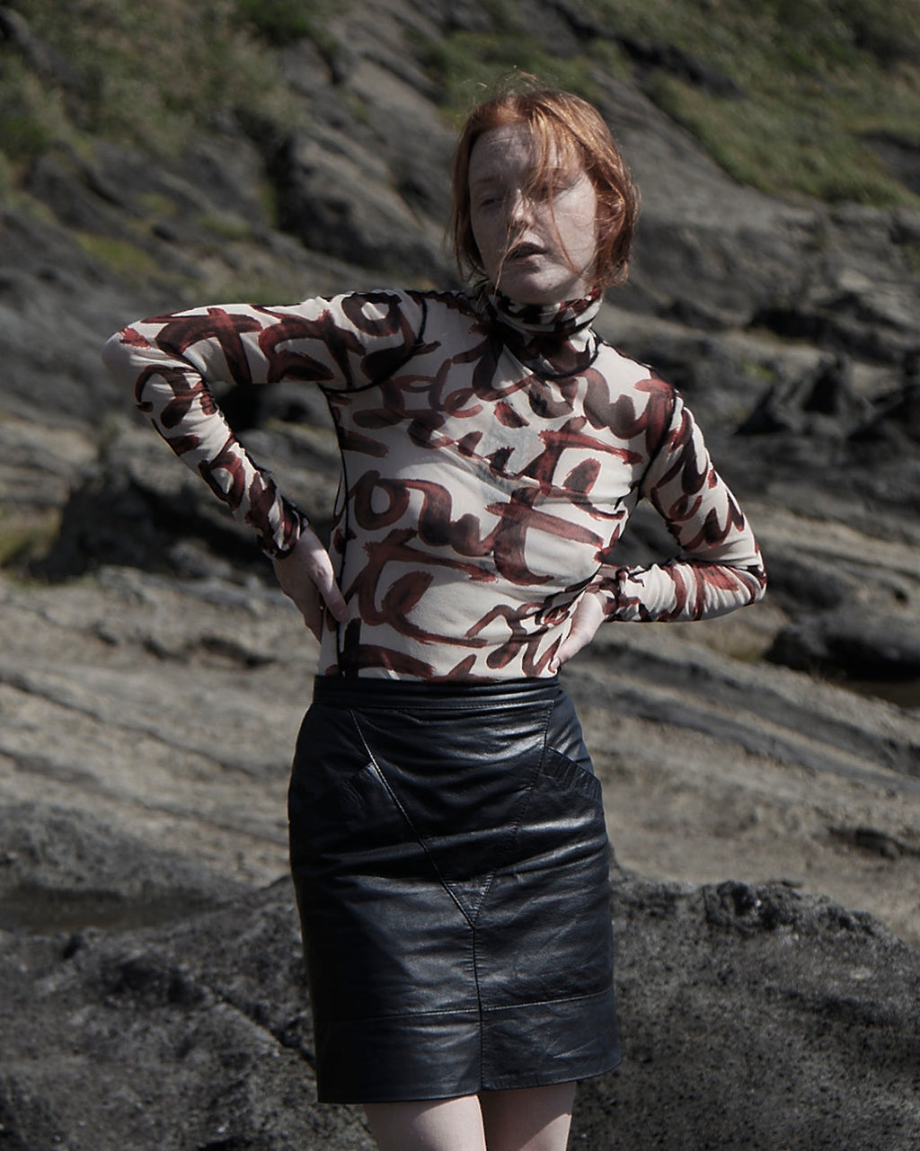 Jean Paul Gaultier Signature Mesh Top