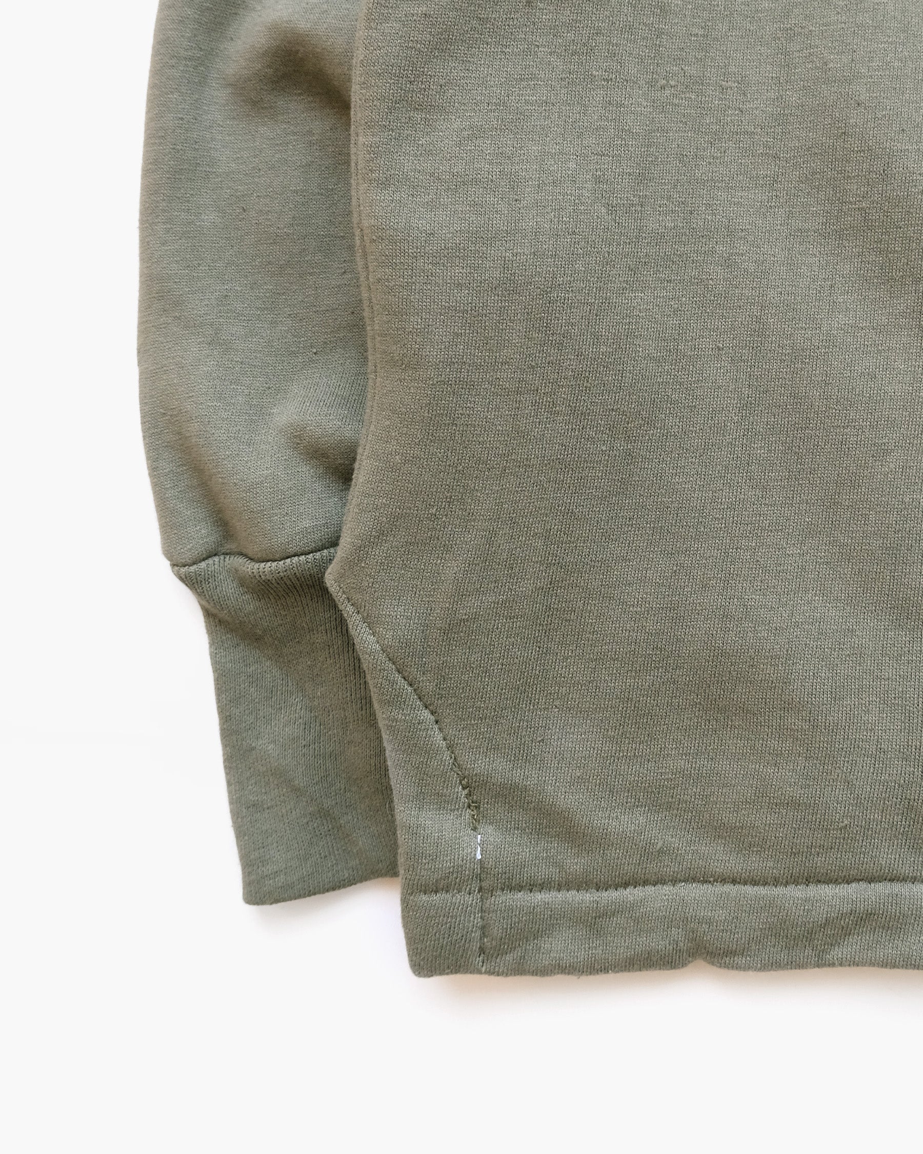 Slit Sweatshirt - Olive