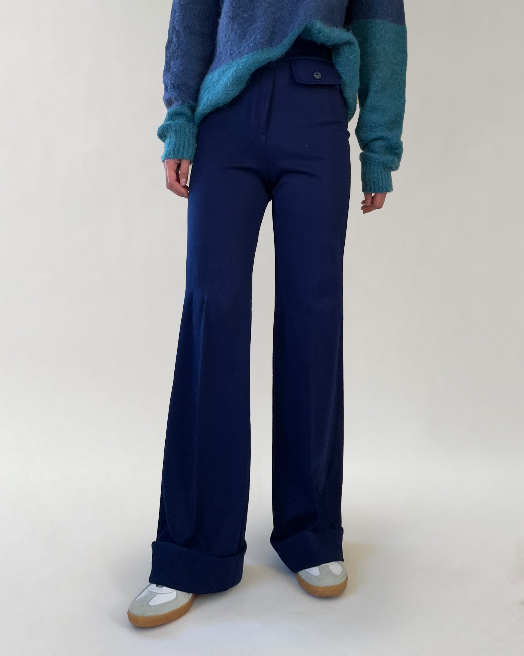 NOS 70's Poly Flare Pants